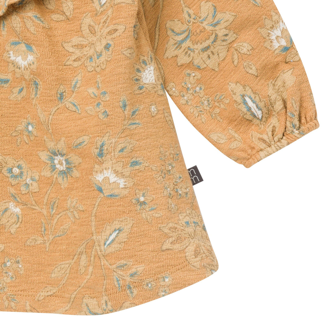 2-Piece Baby Girls Apple Cinnamon Floral Dress and Tights Set Dresses Gerber® 