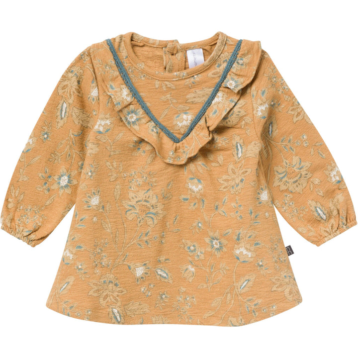 2-Piece Baby Girls Apple Cinnamon Floral Dress and Tights Set Dresses Gerber® 