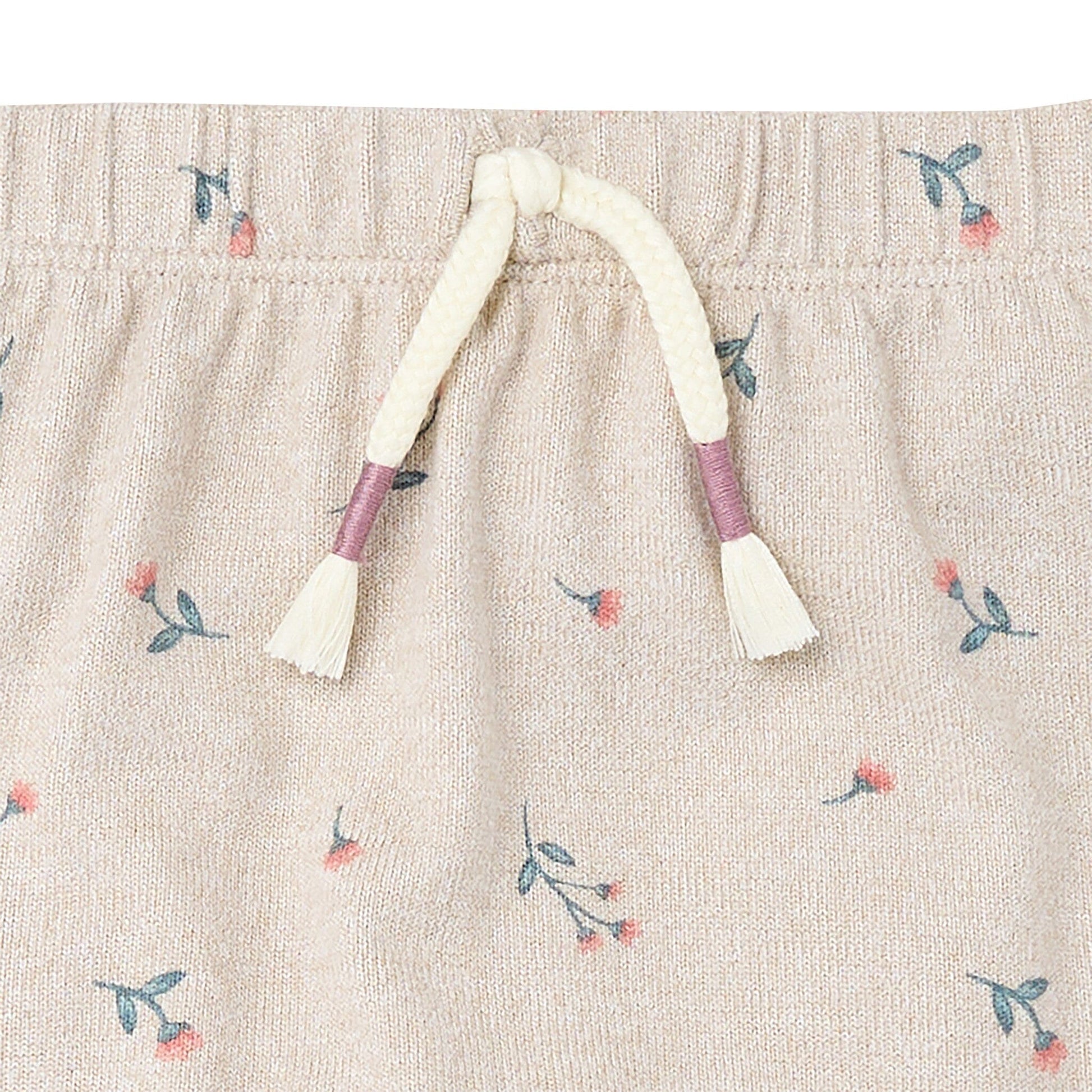 2-Piece Baby Girls Beige Heather Peplum Top and Pants Outfits & Sets Gerber® 