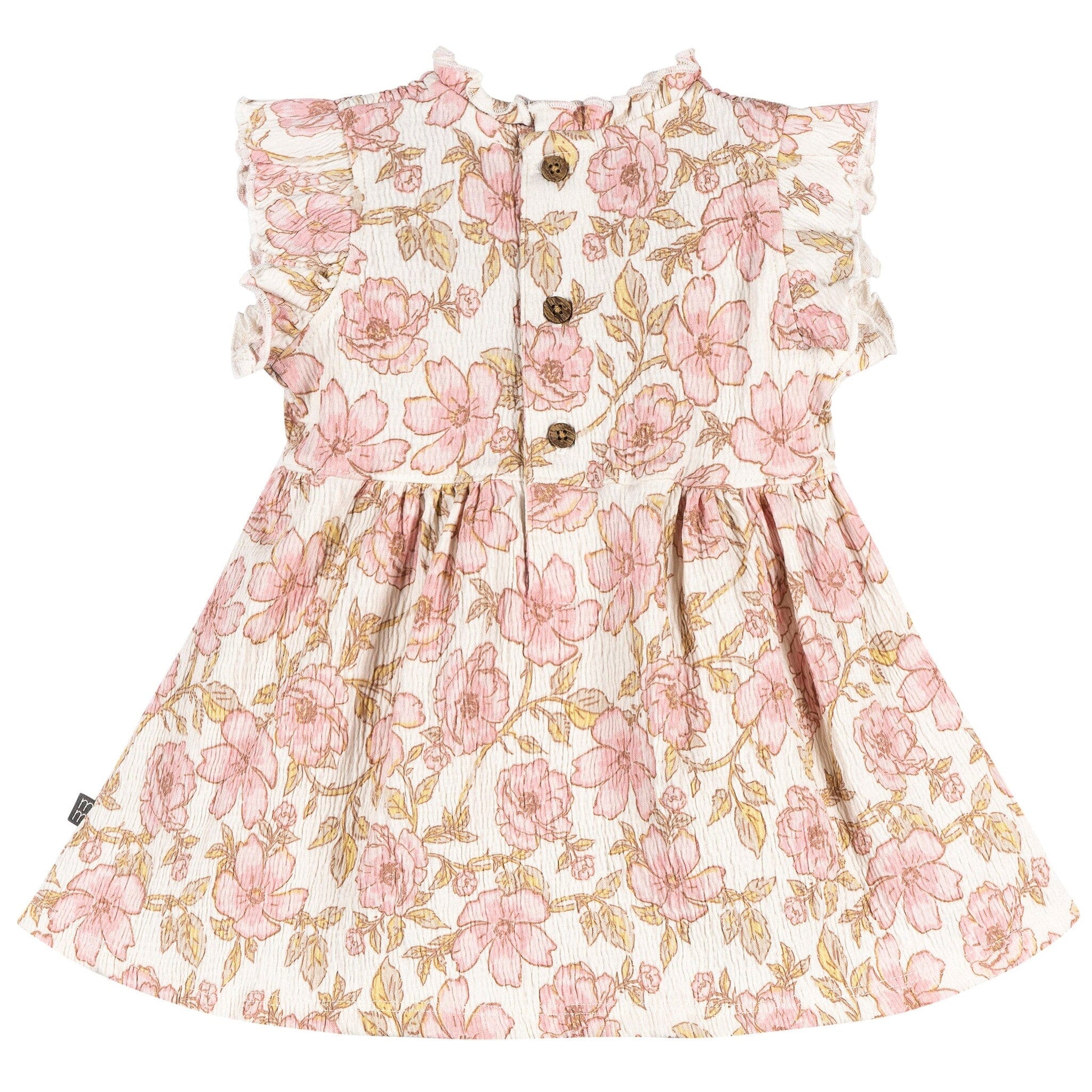 2-Piece Baby Girls Multi Flower Smocked Dress and Diaper Cover Dresses Modern Moments™ by Gerber® 