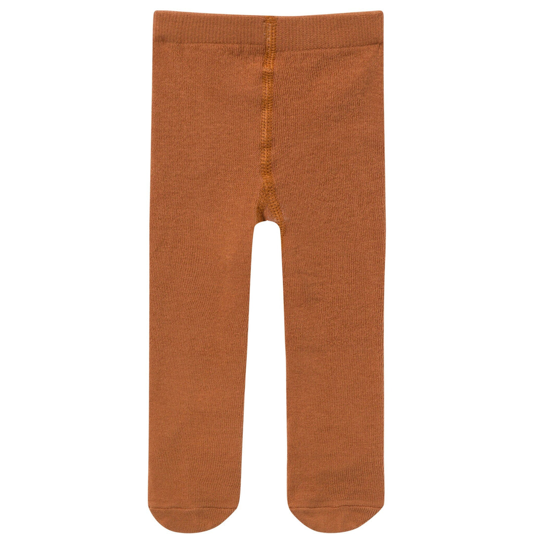 2-Piece Baby Girls Brown Fleur Bubble Romper Bubble Romper and Tights Rompers Gerber® 