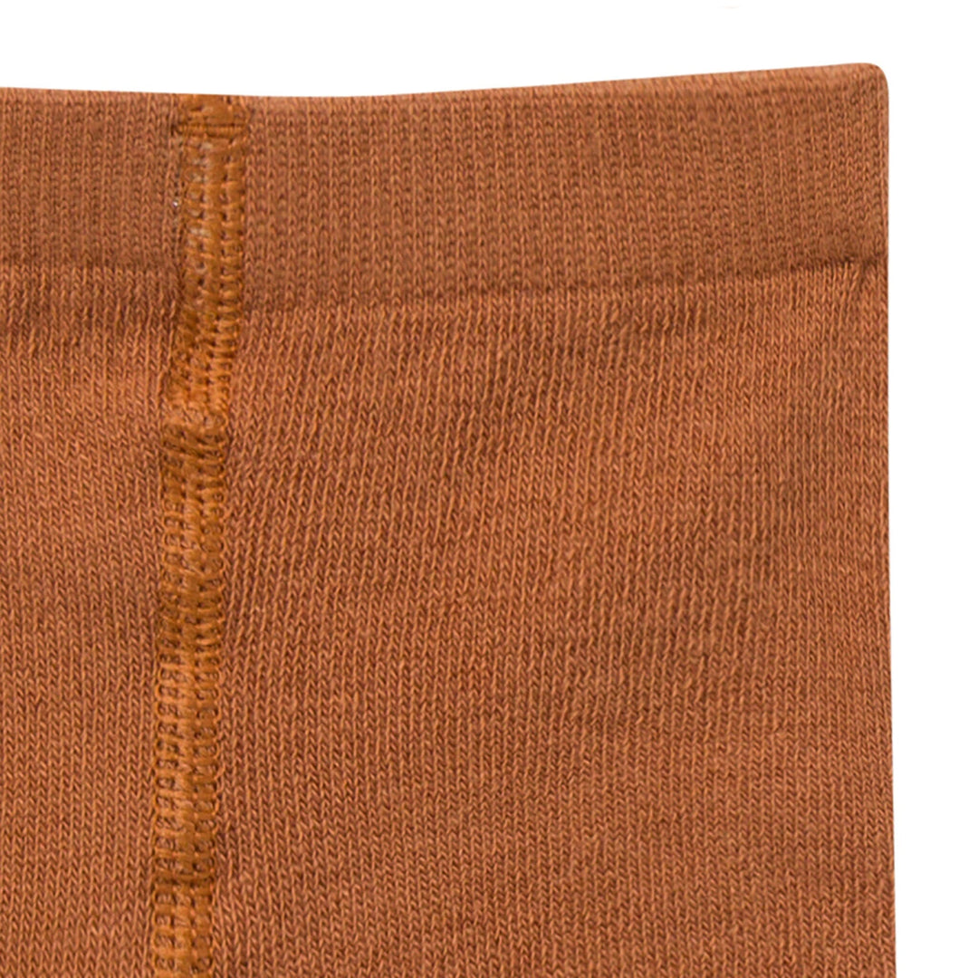 2-Piece Baby Girls Brown Fleur Bubble Romper Bubble Romper and Tights Rompers Gerber® 