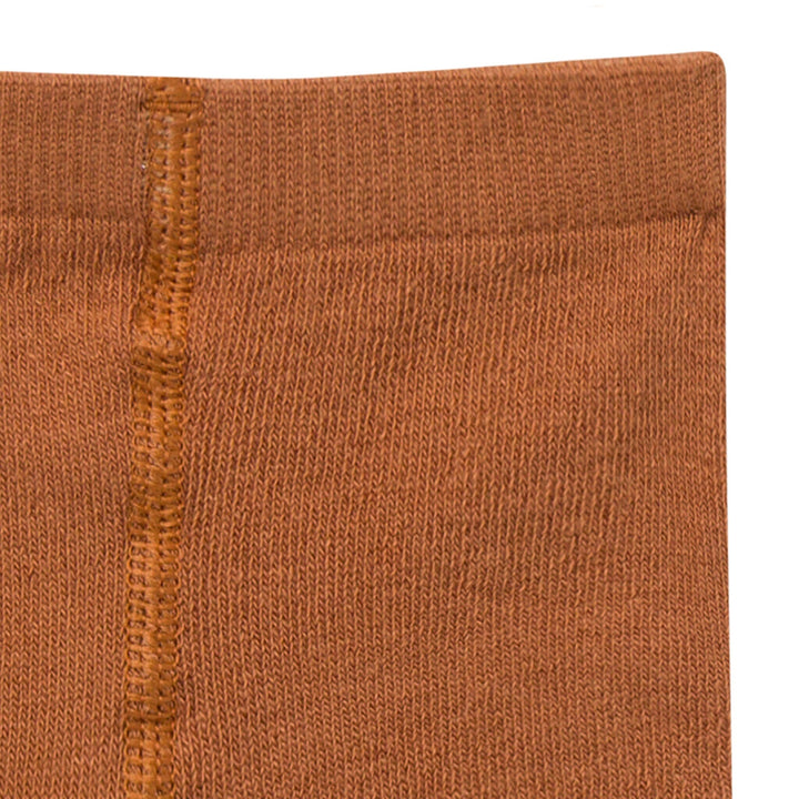 2-Piece Baby Girls Brown Fleur Bubble Romper Bubble Romper and Tights Rompers Gerber® 