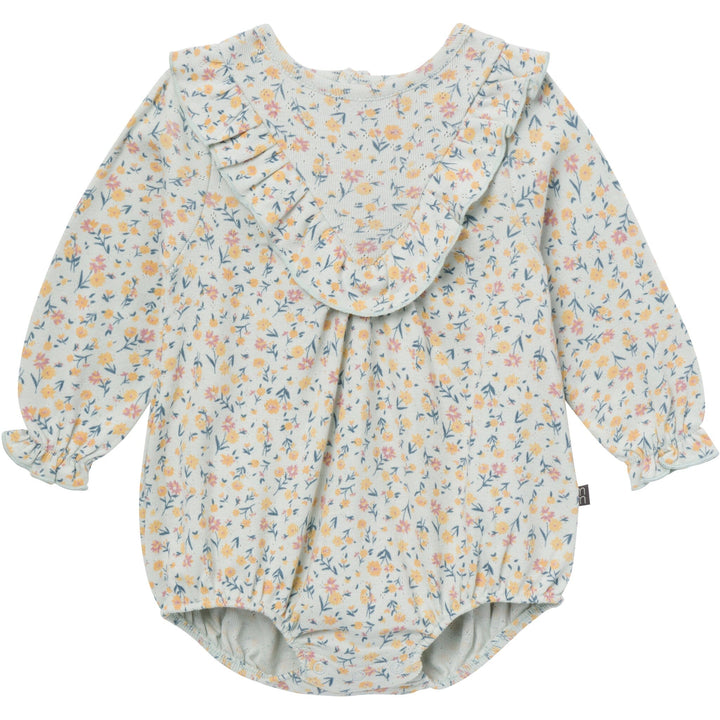 2-Piece Baby Girls Tiny Floral Bubble Romper and Tights Rompers Modern Moments™ by Gerber® 