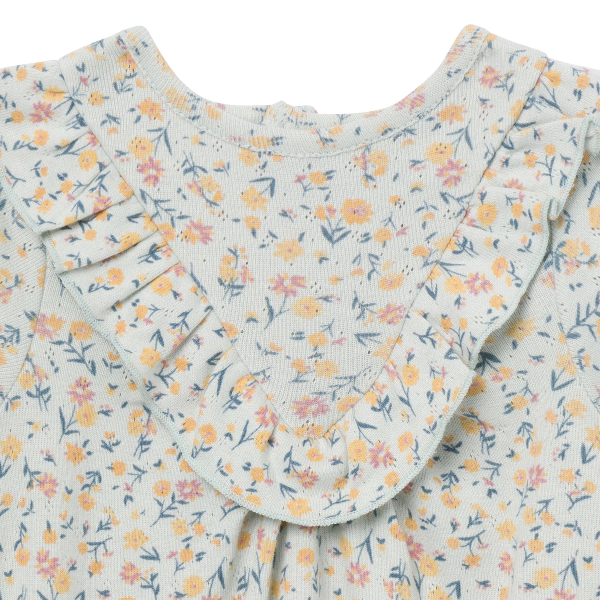 2-Piece Baby Girls Tiny Floral Bubble Romper and Tights Rompers Modern Moments™ by Gerber® 