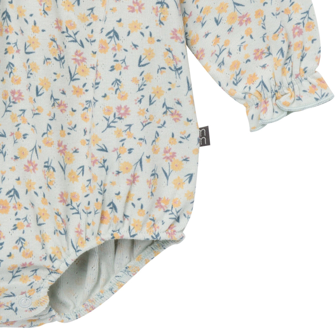 2-Piece Baby Girls Tiny Floral Bubble Romper and Tights Rompers Modern Moments™ by Gerber® 