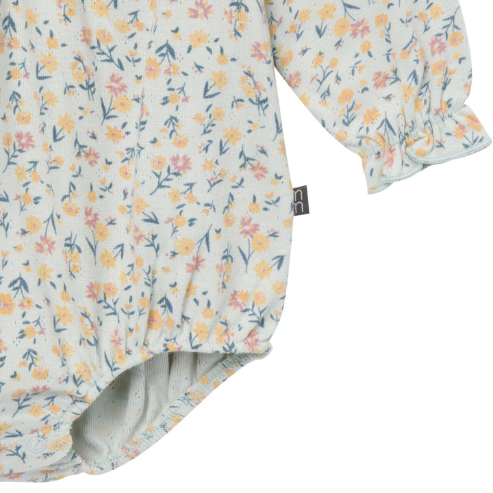 2-Piece Baby Girls Tiny Floral Bubble Romper and Tights Rompers Modern Moments™ by Gerber® 