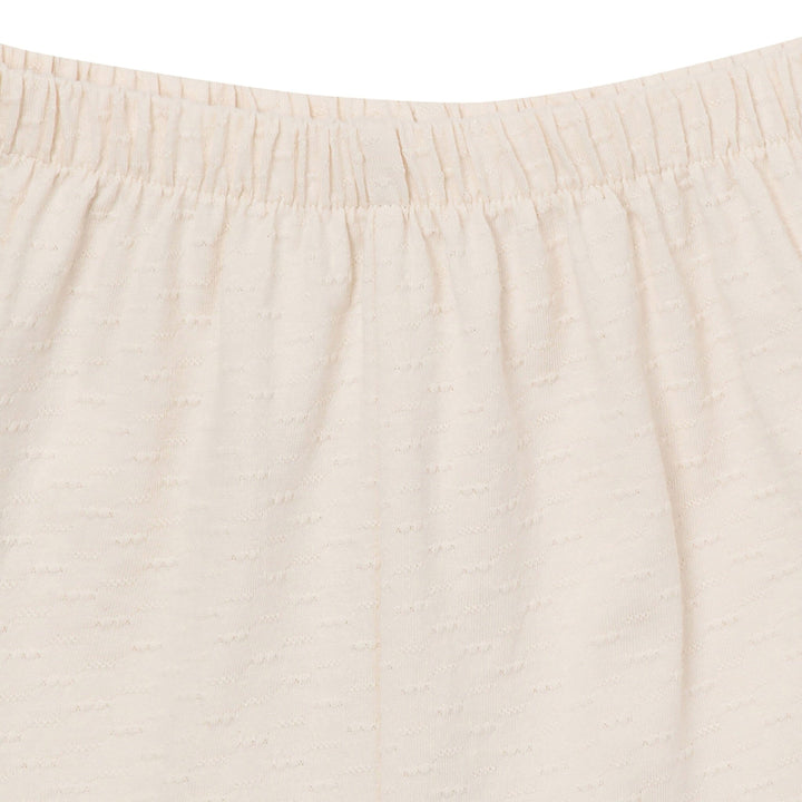 2-Piece Girls Madcap Gray Self Eyelet Embr Top and Shorts outfits modern moments™ by Gerber® 