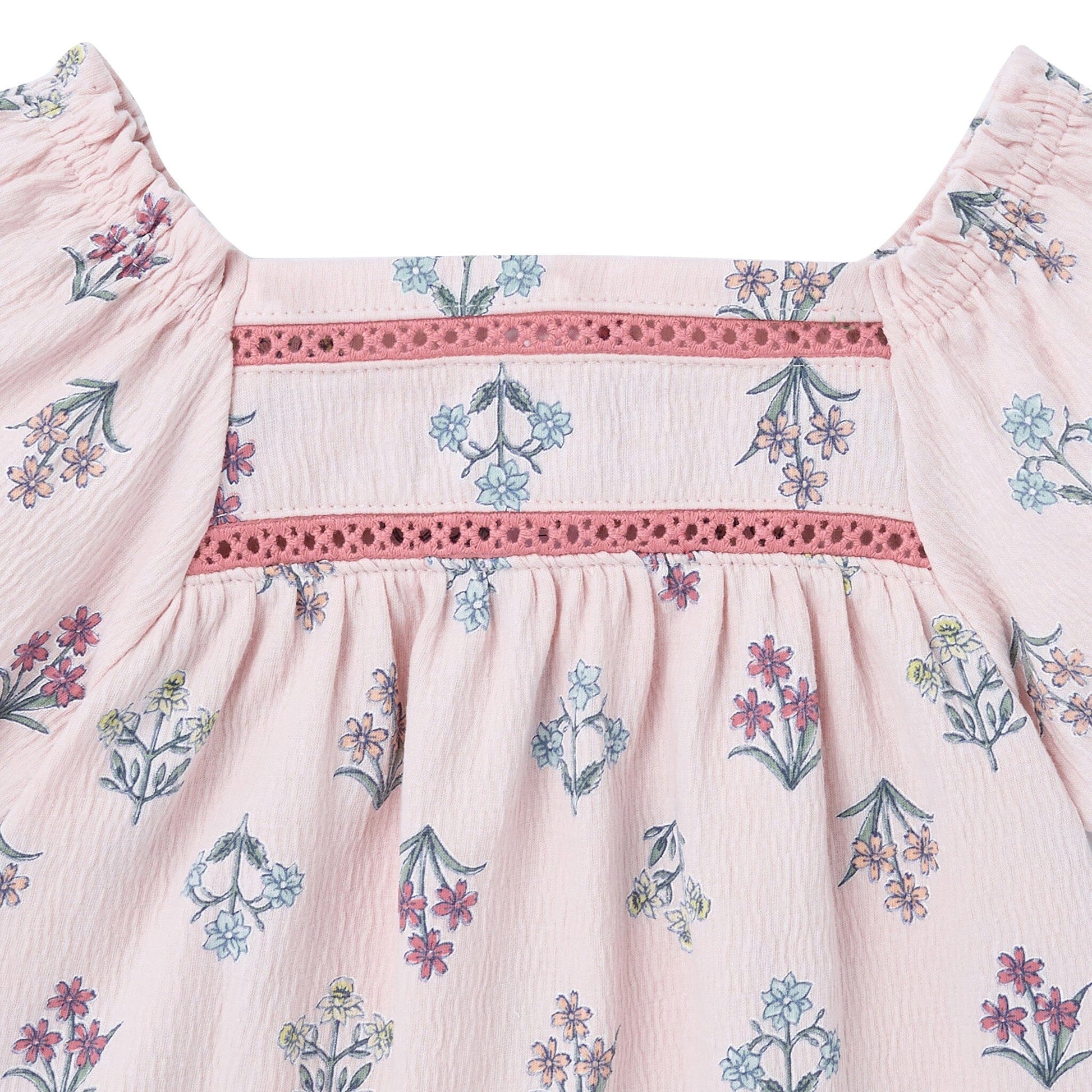 2-Piece Baby Girls Mauve Chalk Multi Top and Short Outfits & Sets Modern Moments™ by Gerber® 