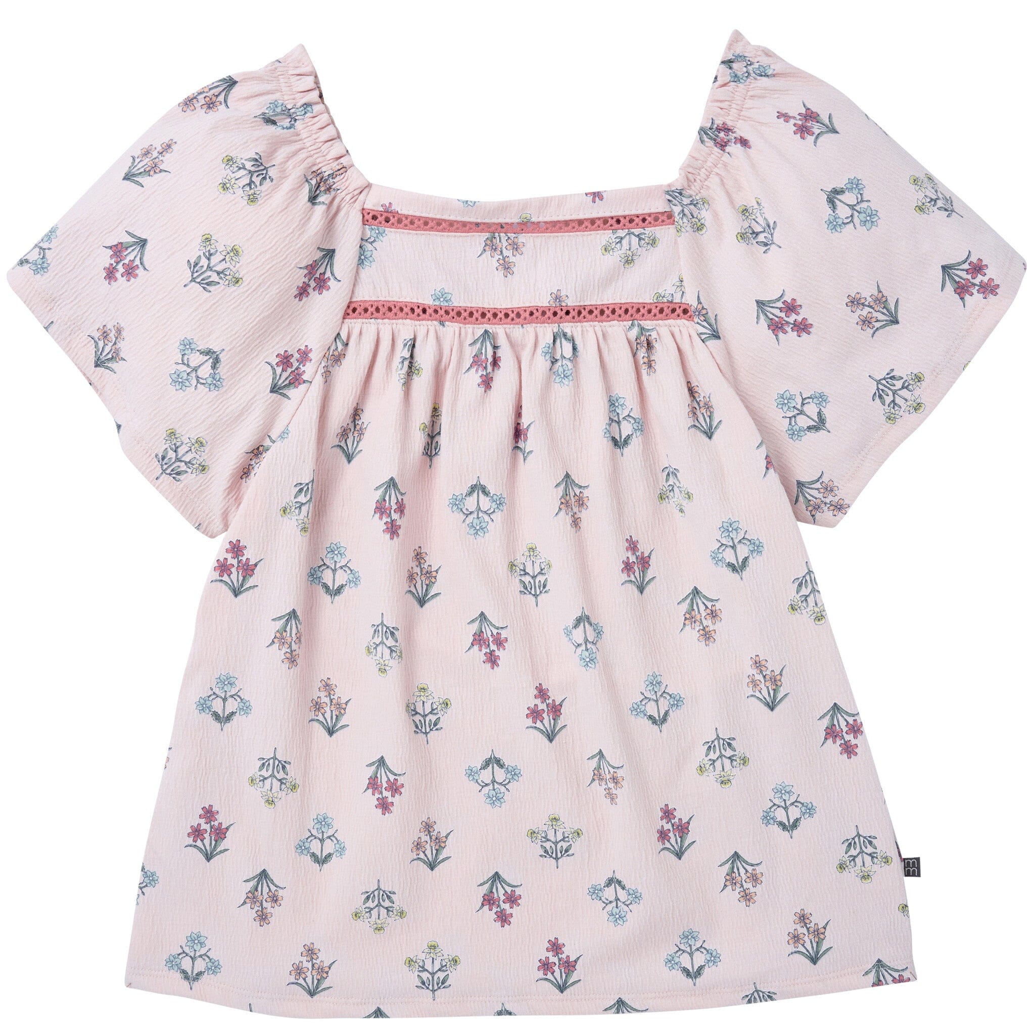 2-Piece Baby Girls Mauve Chalk Multi Top and Short Outfits & Sets Modern Moments™ by Gerber® 