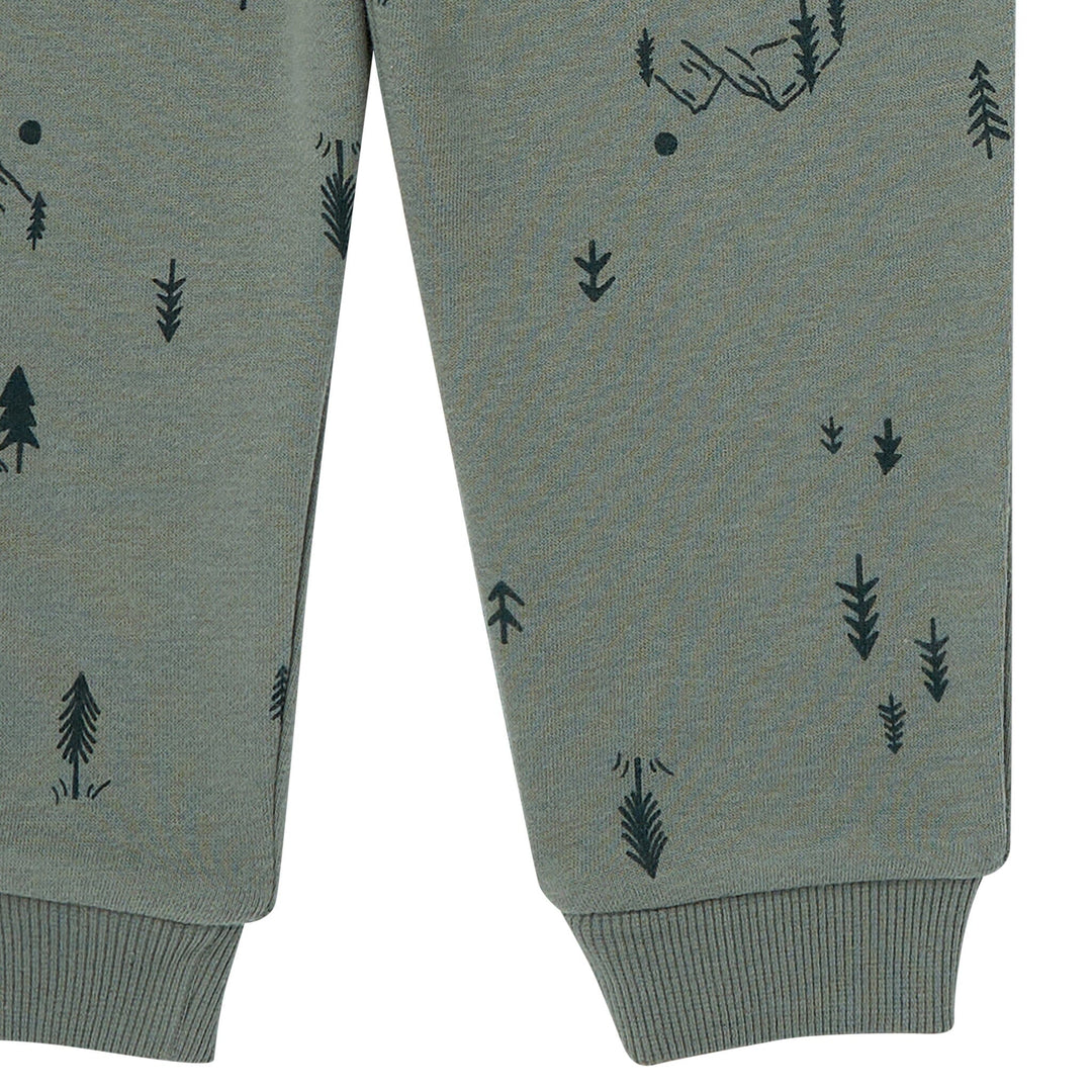 2-Piece Baby Boys Mountain Green Sweatshirt and Jogger Set Outfits & Sets Modern Moments™ by Gerber® 