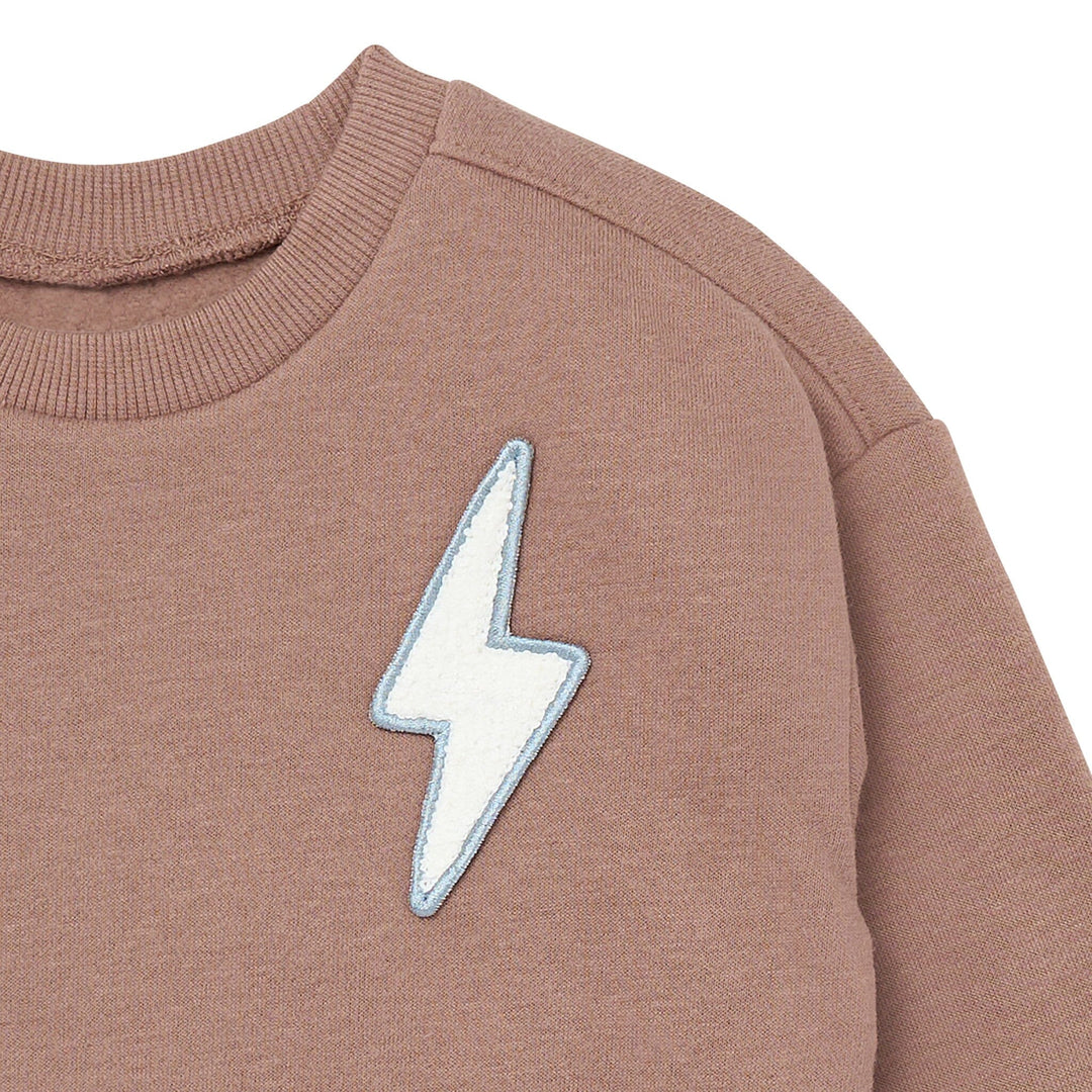 2-Piece Baby Boys Lightning Brown Sweatshirt and Jogger Set Outfits & Sets Gerber® 