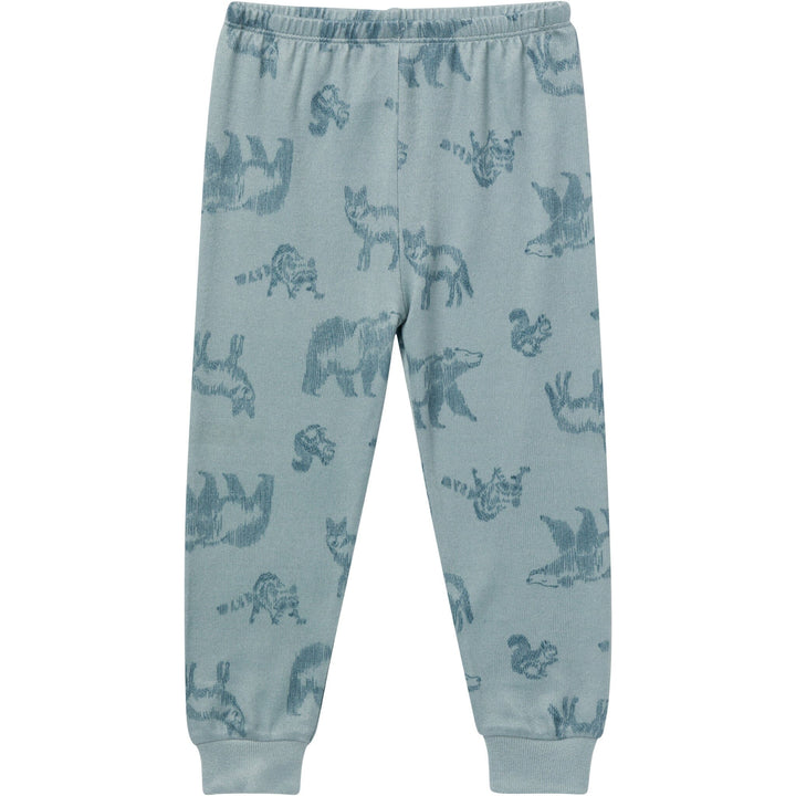 2-Piece Baby Boys Light Blue Snug Fitting Footless Pajama Set Sleepwear Gerber® 