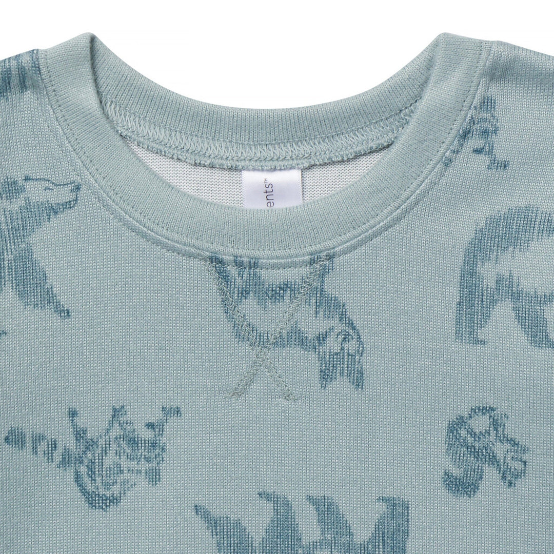 2-Piece Baby Boys Light Blue Snug Fitting Footless Pajama Set Sleepwear Gerber® 