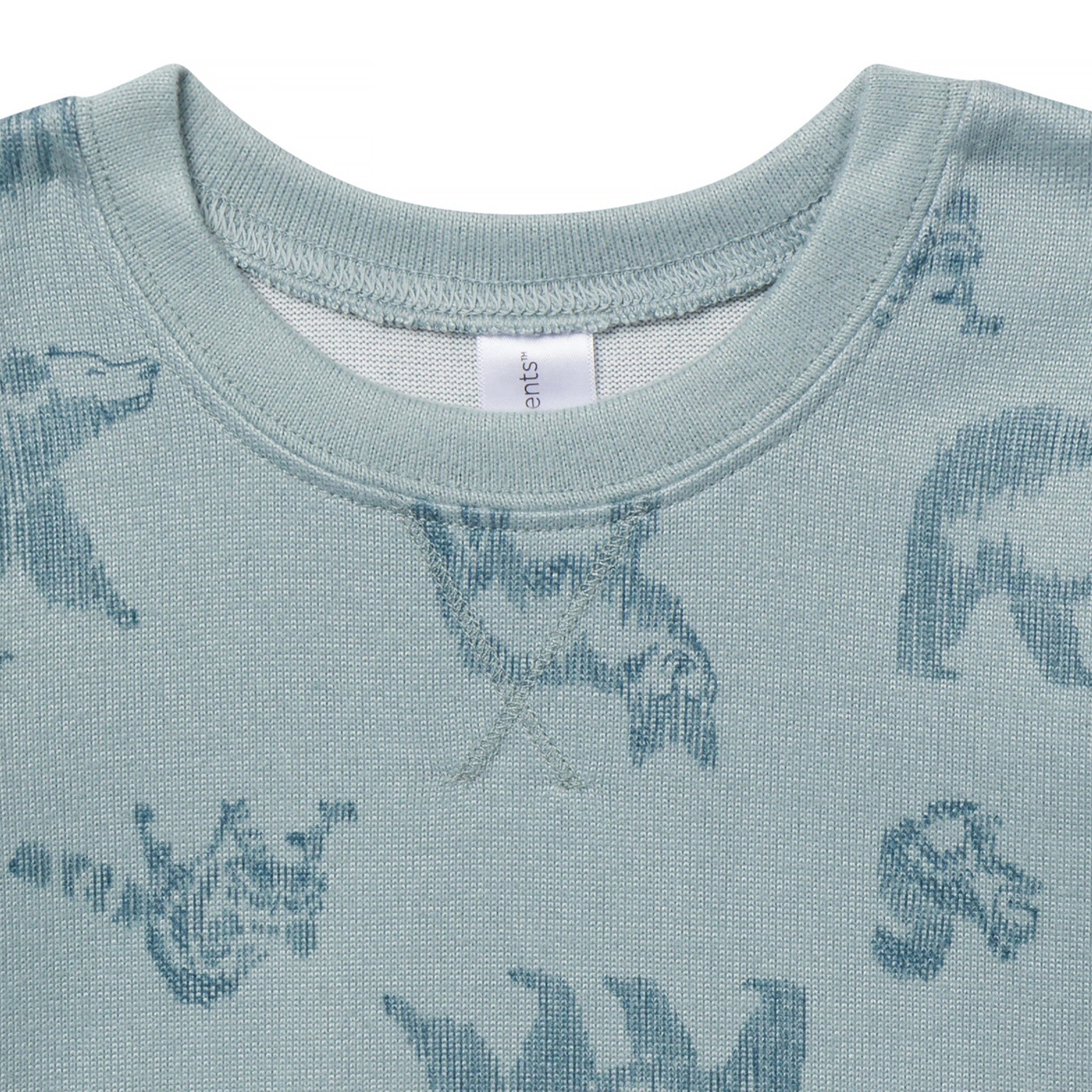 2-Piece Baby Boys Light Blue Snug Fitting Footless Pajama Set Sleepwear Gerber® 