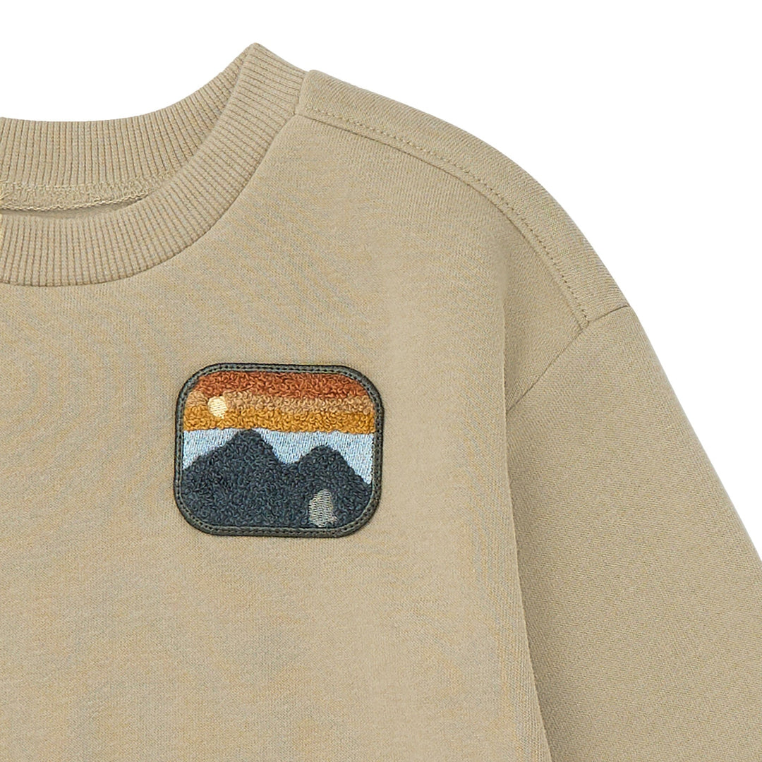 2-Piece Baby Boys Olive Green Sweatshirt and Jogger Set Outfits & Sets Modern Moments™ by Gerber® 