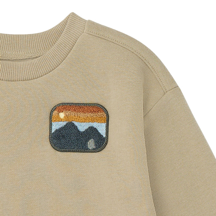 2-Piece Baby Boys Olive Green Sweatshirt and Jogger Set Outfits & Sets Modern Moments™ by Gerber® 