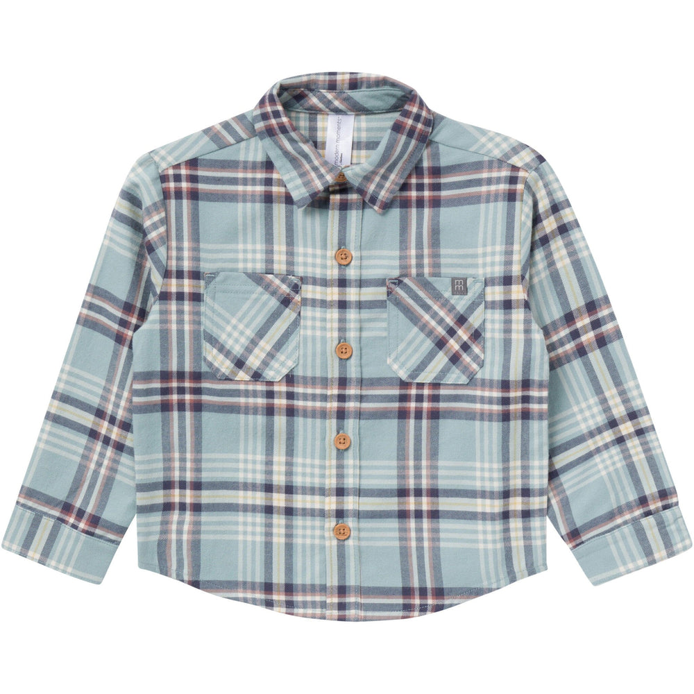 2-Piece Baby Boys Slate Shirt and Pant Set Outfits & Sets Gerber® 