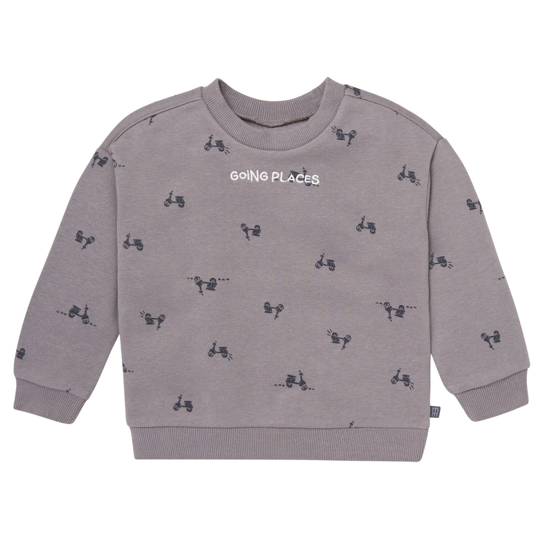 2-Piece Baby Boys Stormy Gray Sweatshirt and Jogger Set Outfits & Sets Gerber® 