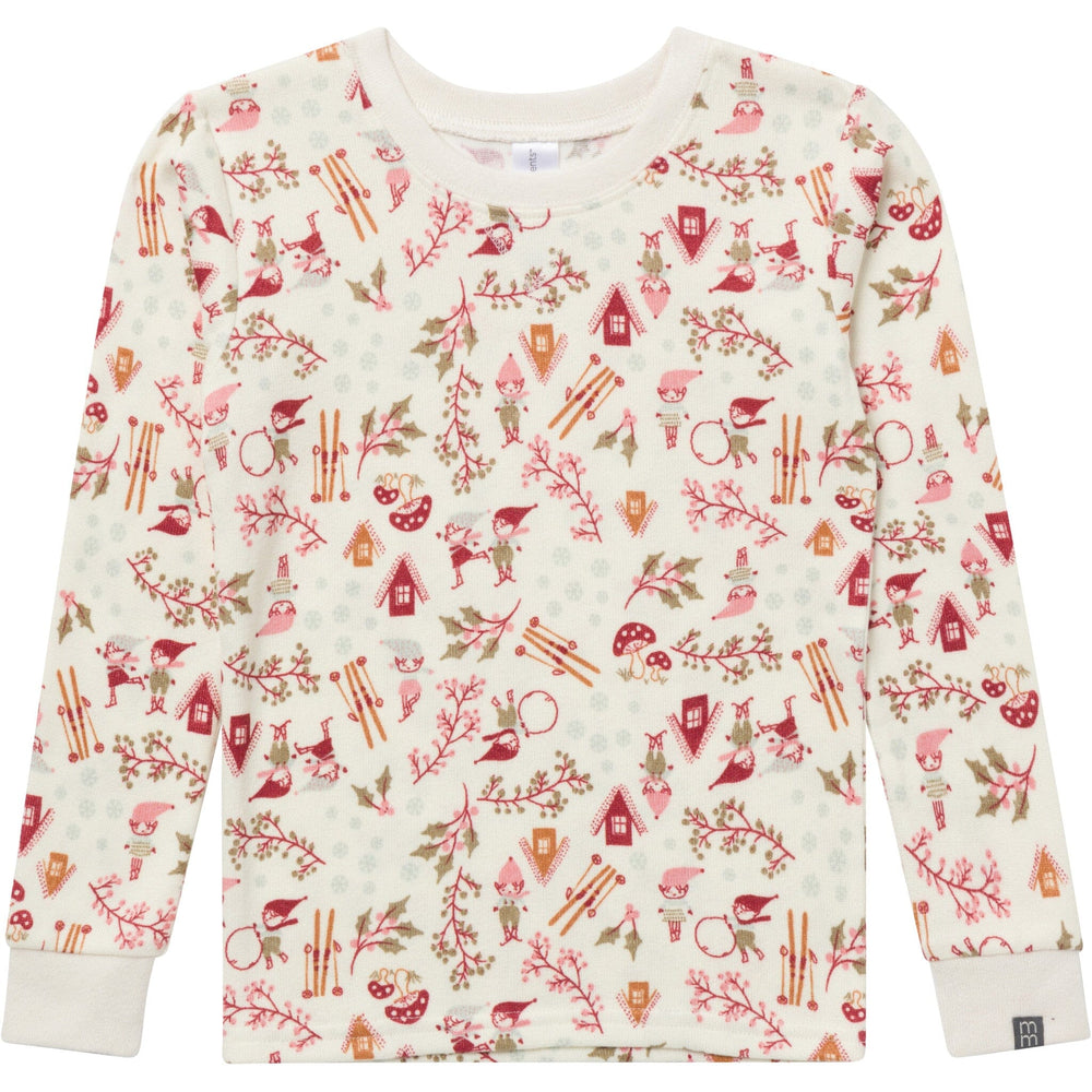 2-Piece Baby Girls Winter Joy Snug Fitting Footless Pajama Set Sleepwear Gerber® 