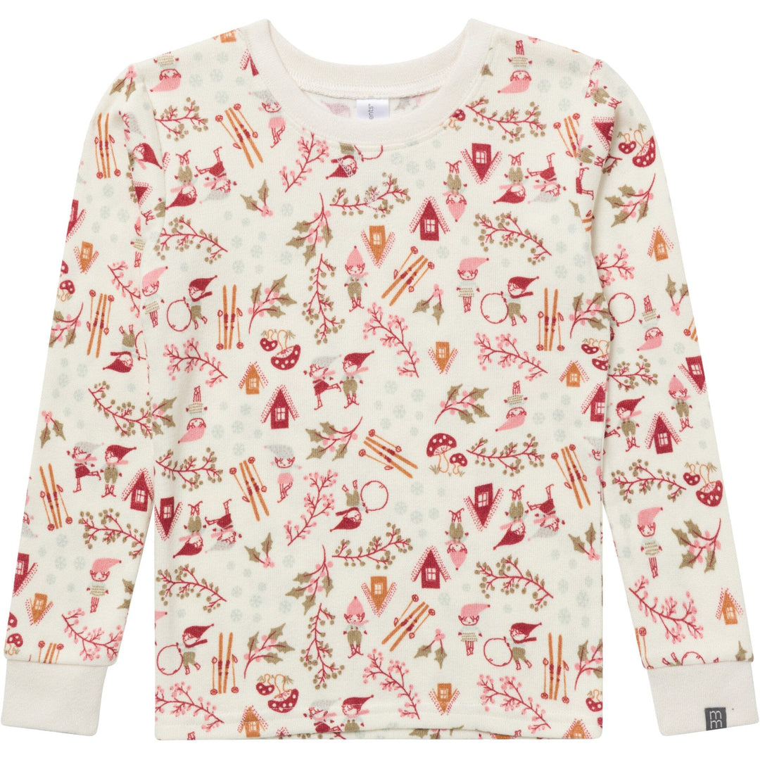 2-Piece Baby Girls Winter Joy Snug Fitting Footless Pajama Set Sleepwear Gerber® 