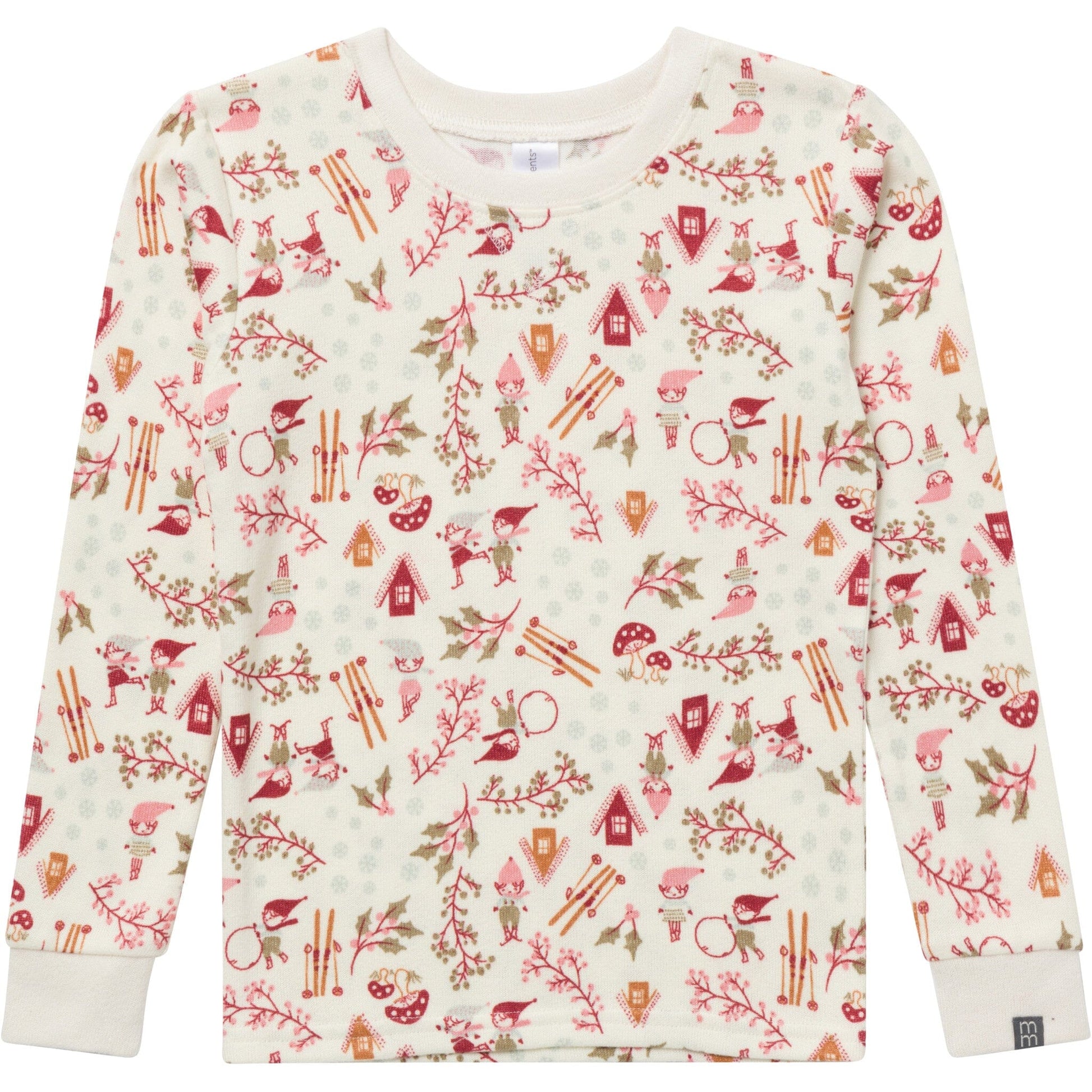 2-Piece Baby Girls Winter Joy Snug Fitting Footless Pajama Set Sleepwear Gerber® 