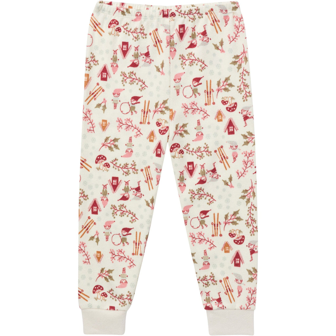 2-Piece Baby Girls Winter Joy Snug Fitting Footless Pajama Set Sleepwear Gerber® 