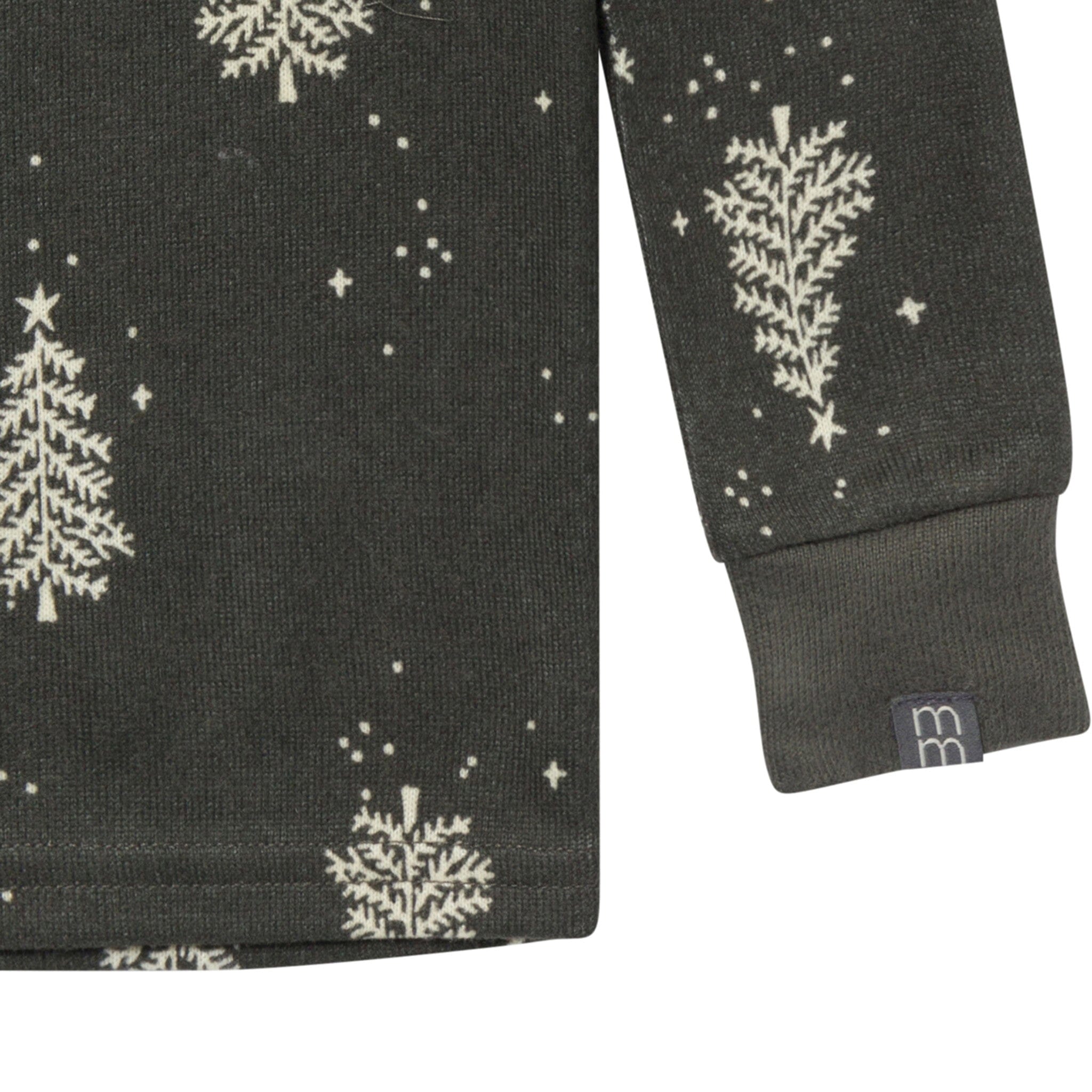 2-Piece Baby Neutral Green Christmas Tree Snug Fitting Footless Pajama Set Sleepwear Gerber® 