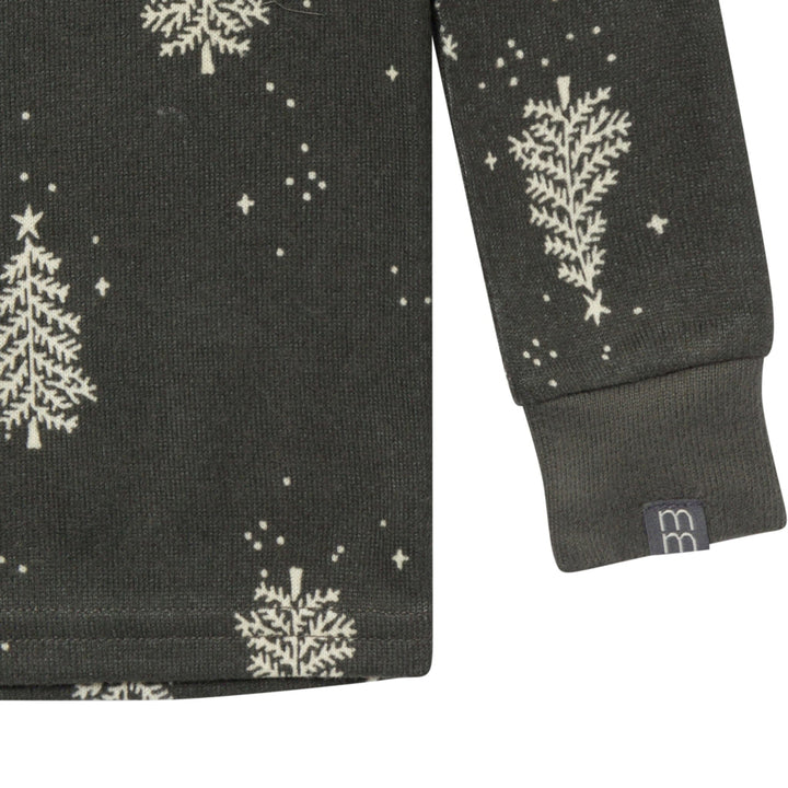 2-Piece Baby Neutral Green Christmas Tree Snug Fitting Footless Pajama Set Sleepwear Gerber® 