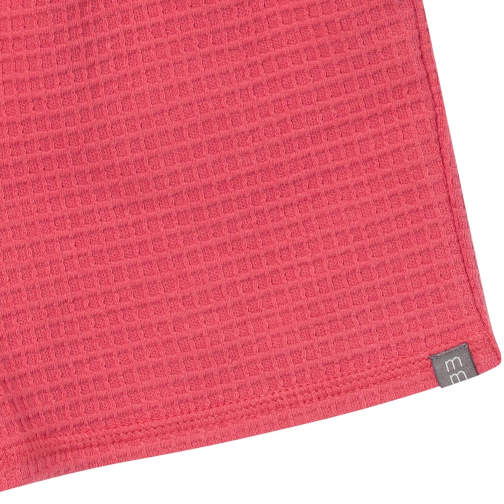 2-Piece Infant & Toddler Boys Dusty Red Long Sleeve Top and Shorts Set outfits Modern Moments™ by Gerber® 