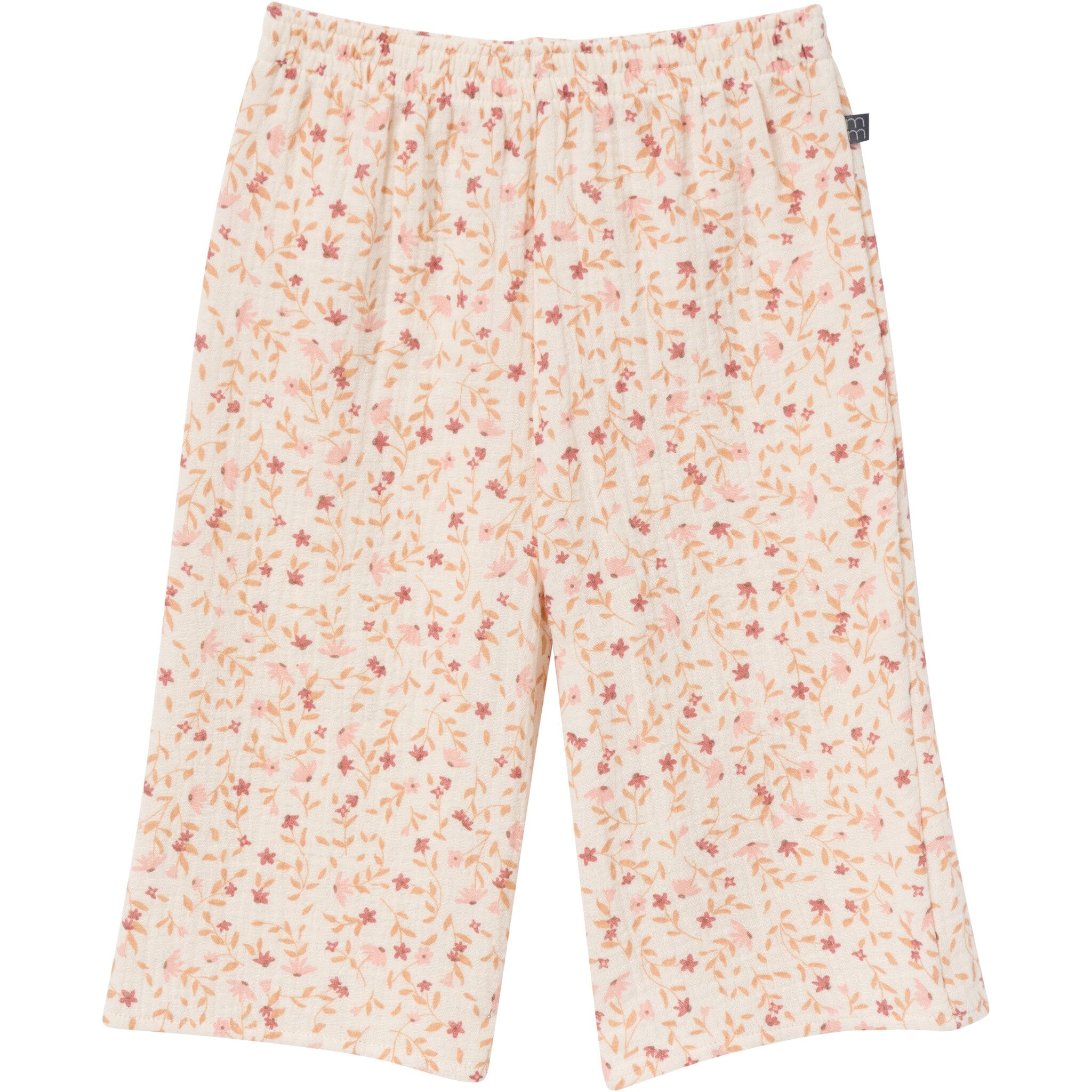 2-Piece Infant & Toddler Girls Beige Vine Floral Cropped Pants Set outfits Modern Moments™ by Gerber® 