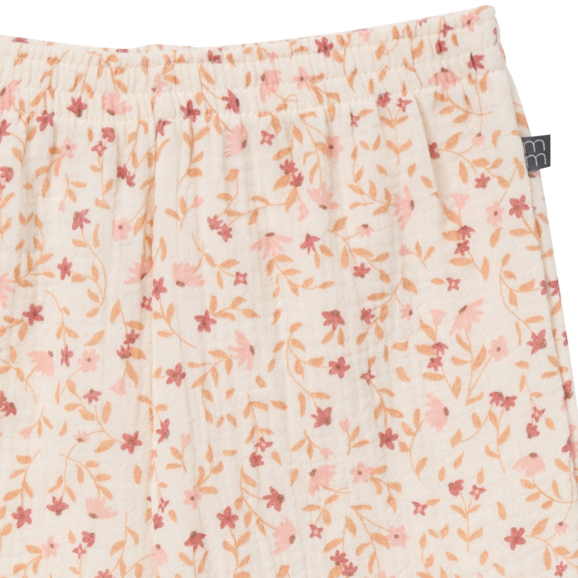 2-Piece Infant & Toddler Girls Beige Vine Floral Cropped Pants Set outfits Modern Moments™ by Gerber® 