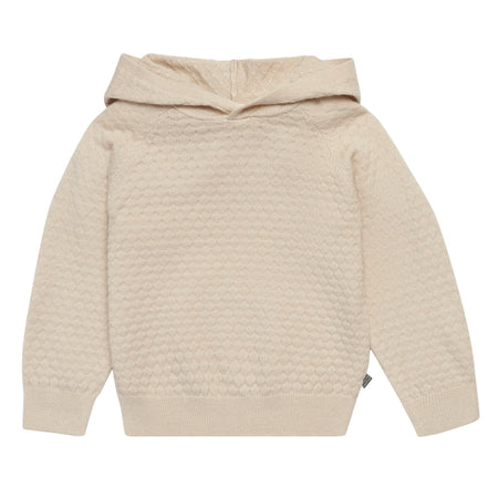 2-Piece Infant & Toddler Girls Oatmeal Heather Viscose Sweater Knit Hoodie Set