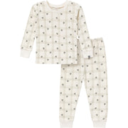 2-Piece Infant & Toddler Neutral Ivory Shamrock Tight Fitting Pajamas Set sleepwear Modern Moments™ by Gerber® 