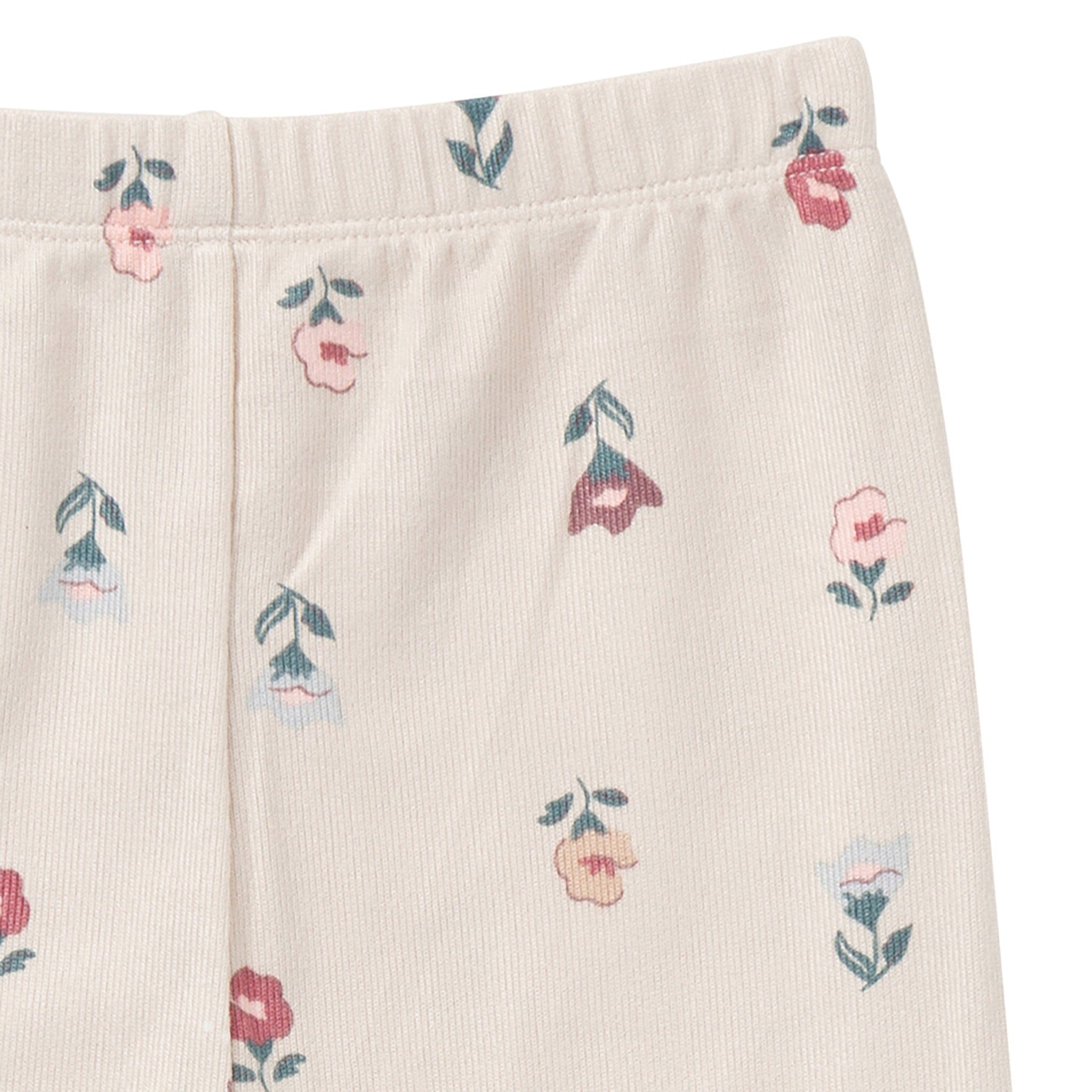 2-Piece Toddler Girls Light Gray Ruffle Collar Top and Flare Pant Set Outfits & Sets Gerber® 