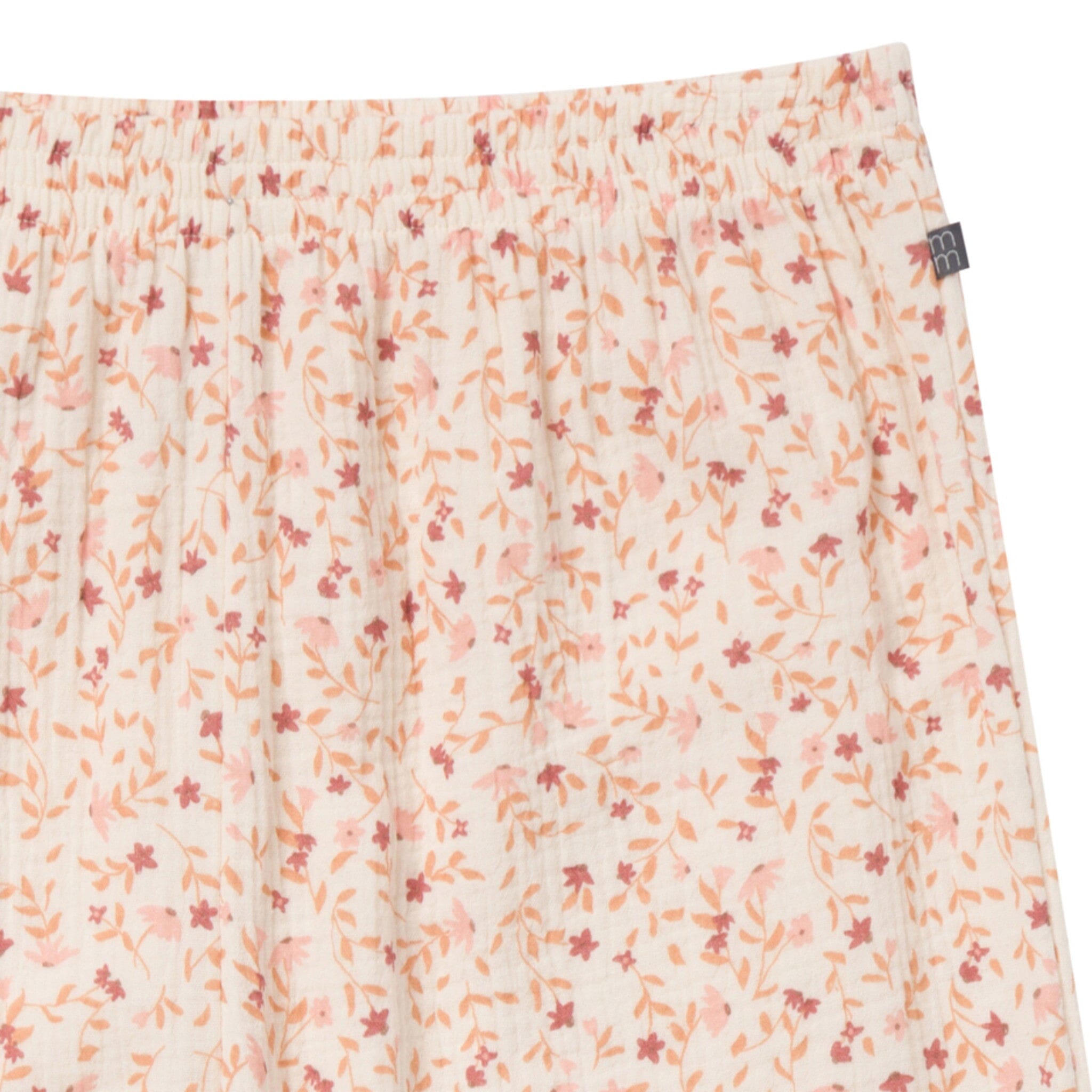 2-Piece Baby Girls Beige Vine Floral Women'S Cropped Pants Set outfits Modern Moments™ by Gerber® 