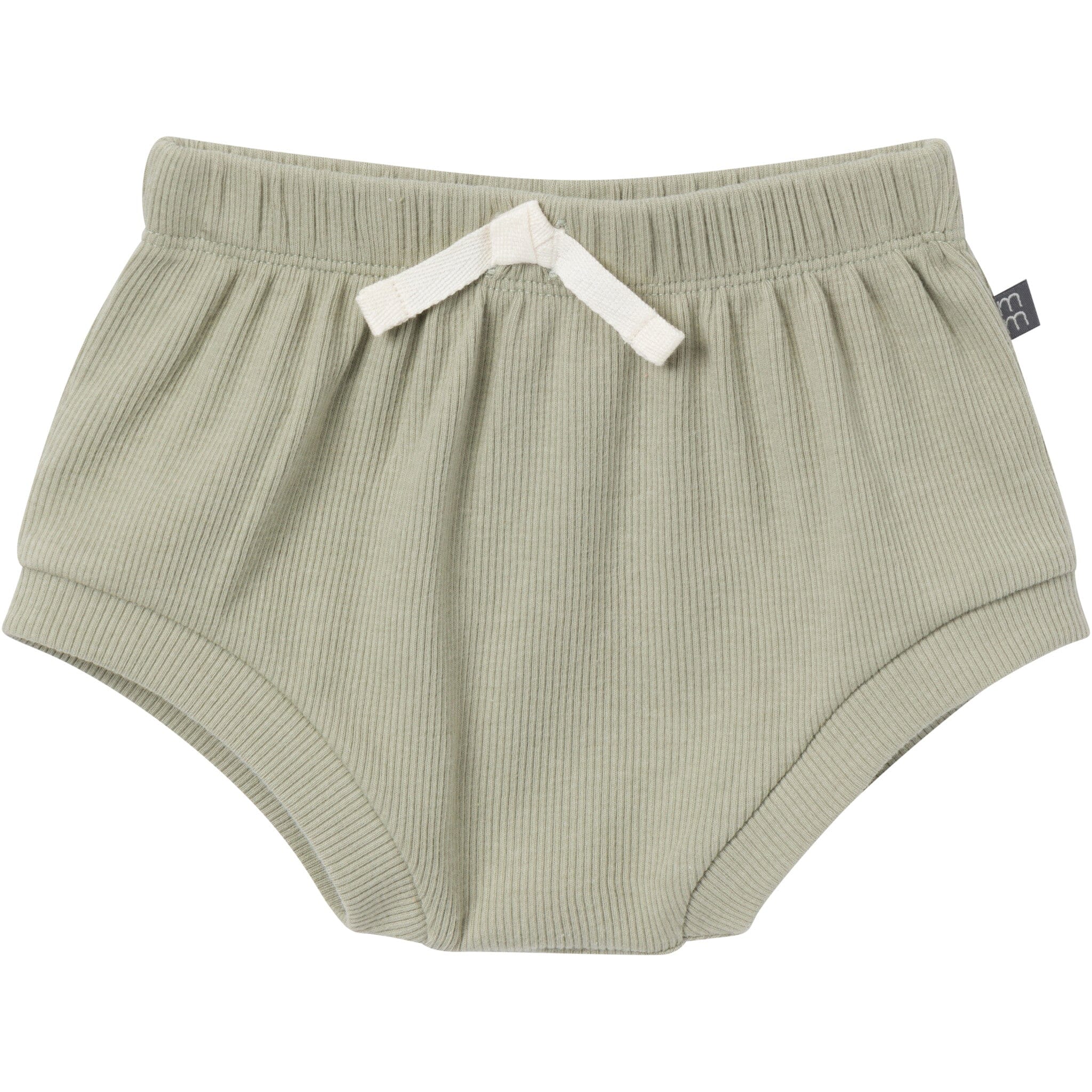 4-Pack Baby Neutral Ivory Mini Island/Medium Green Short Sleeve Bodysuit and Shorts Set