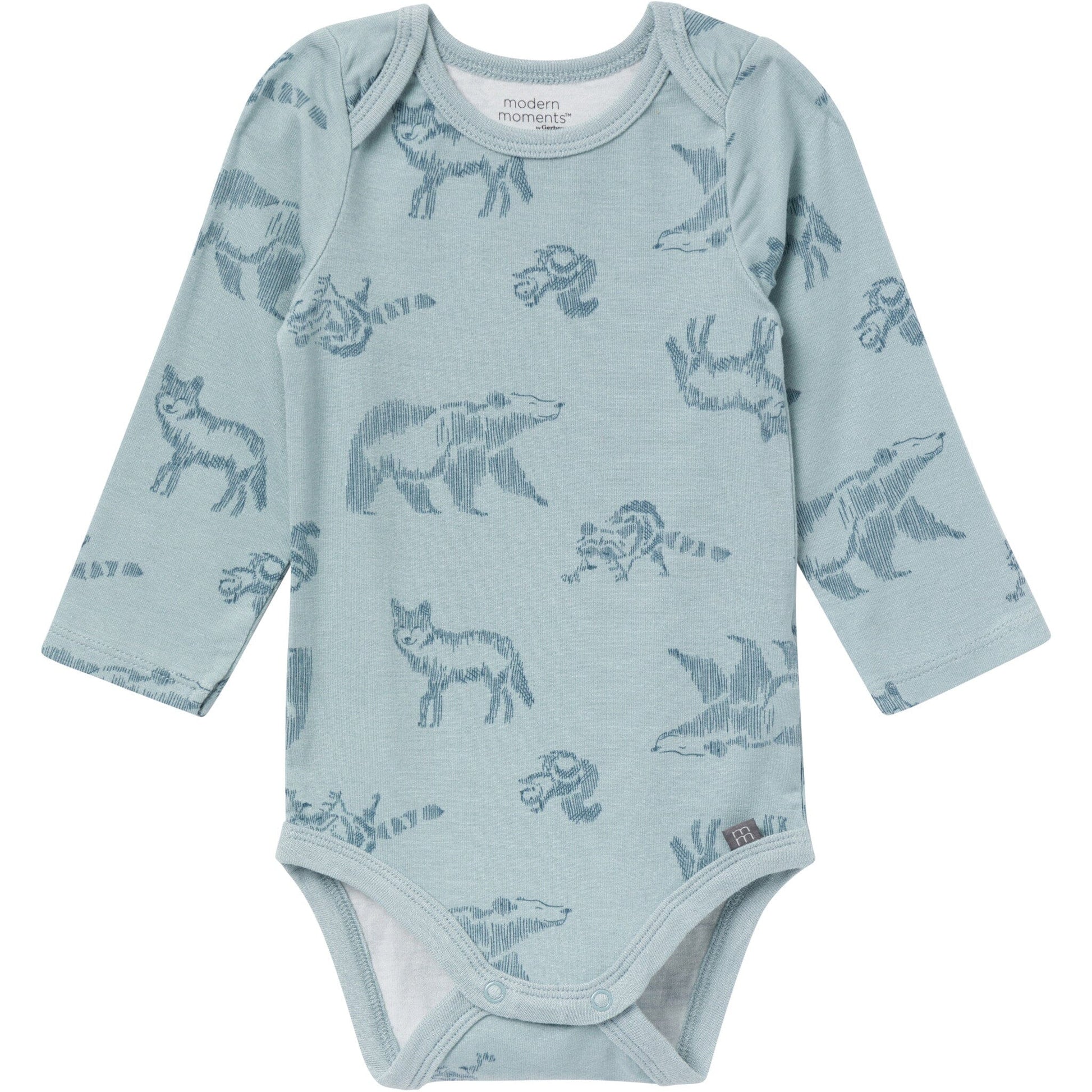4-Piece Baby Boys Blue Bodysuit and Pant Set Outfits & Sets Gerber® 