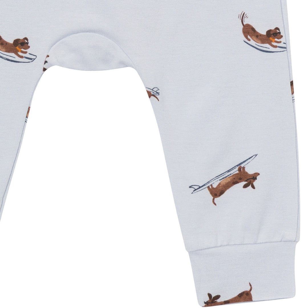 4-Piece Baby Boys Dachshund Surf Bodysuit and Pant Outfits & Sets Modern Moments™ by Gerber® 