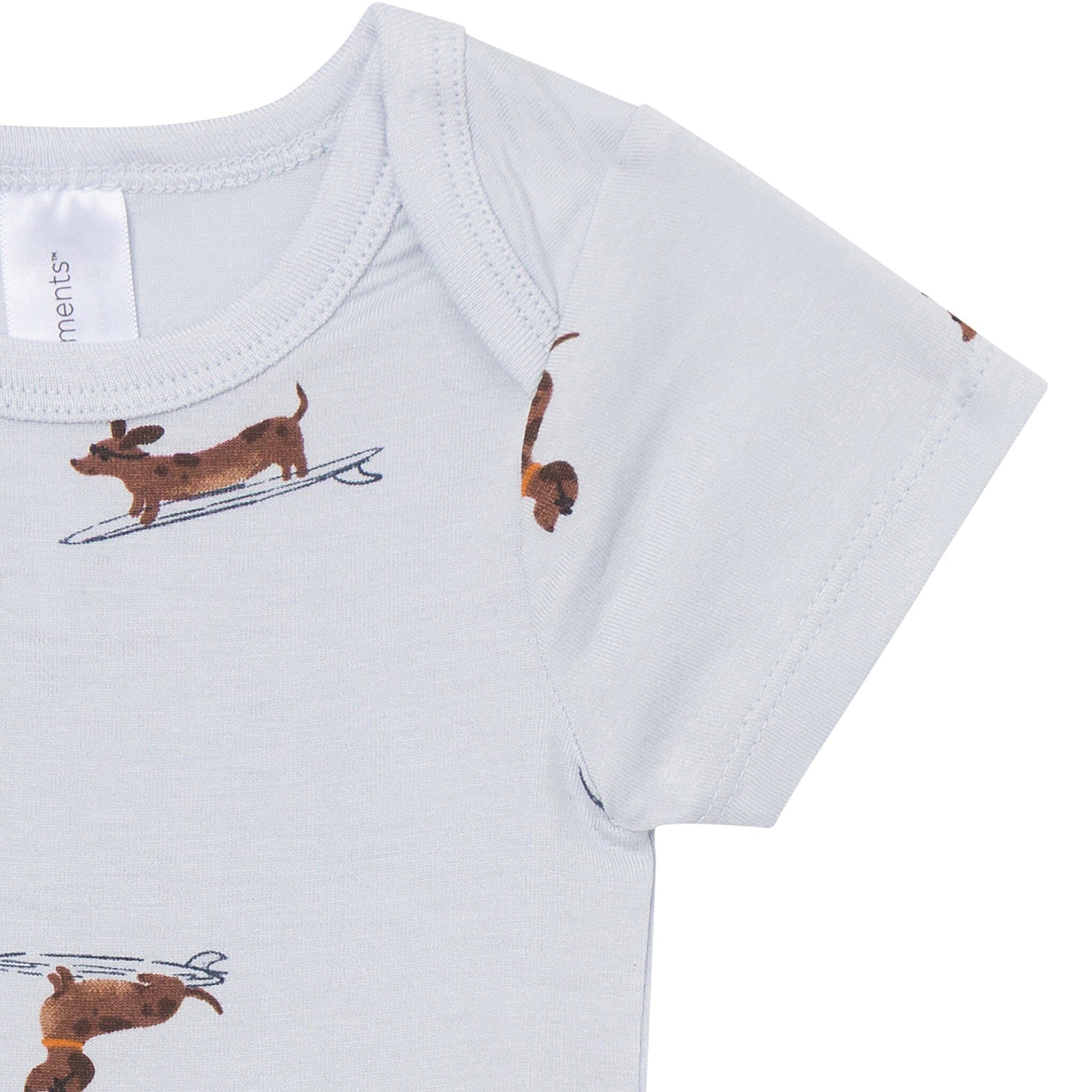 4-Piece Baby Boys Dachshund Surf Bodysuit and Pant Outfits & Sets Modern Moments™ by Gerber® 