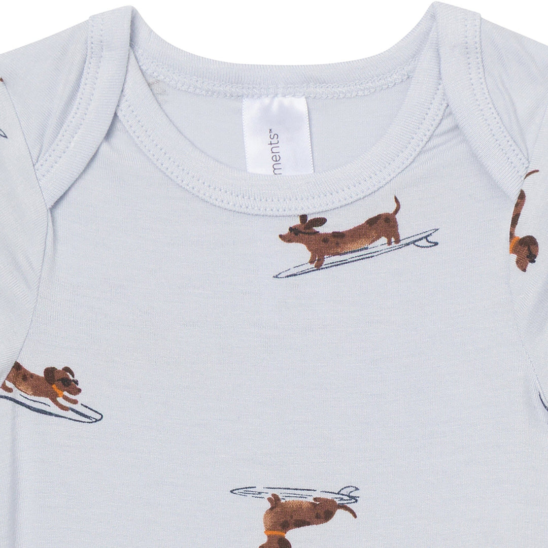 4-Piece Baby Boys Dachshund Surf Bodysuit and Pant Outfits & Sets Modern Moments™ by Gerber® 