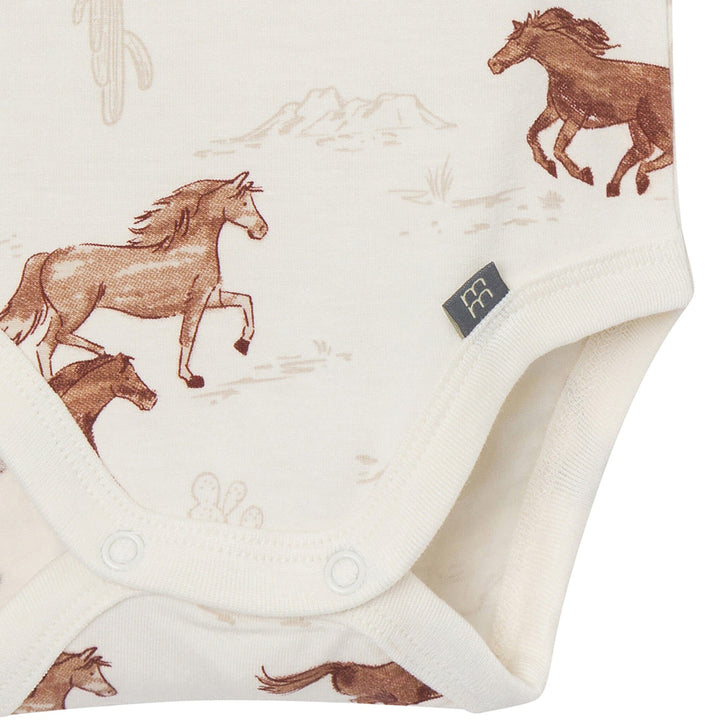 4-Piece Baby Boys Wild Horses Bodysuit and Pant Outfits & Sets Modern Moments™ by Gerber® 