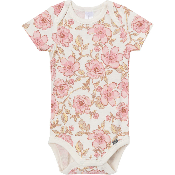 4-Piece Baby Girls Multi Flower Bodysuit and Pant Outfits & Sets Modern Moments™ by Gerber® 