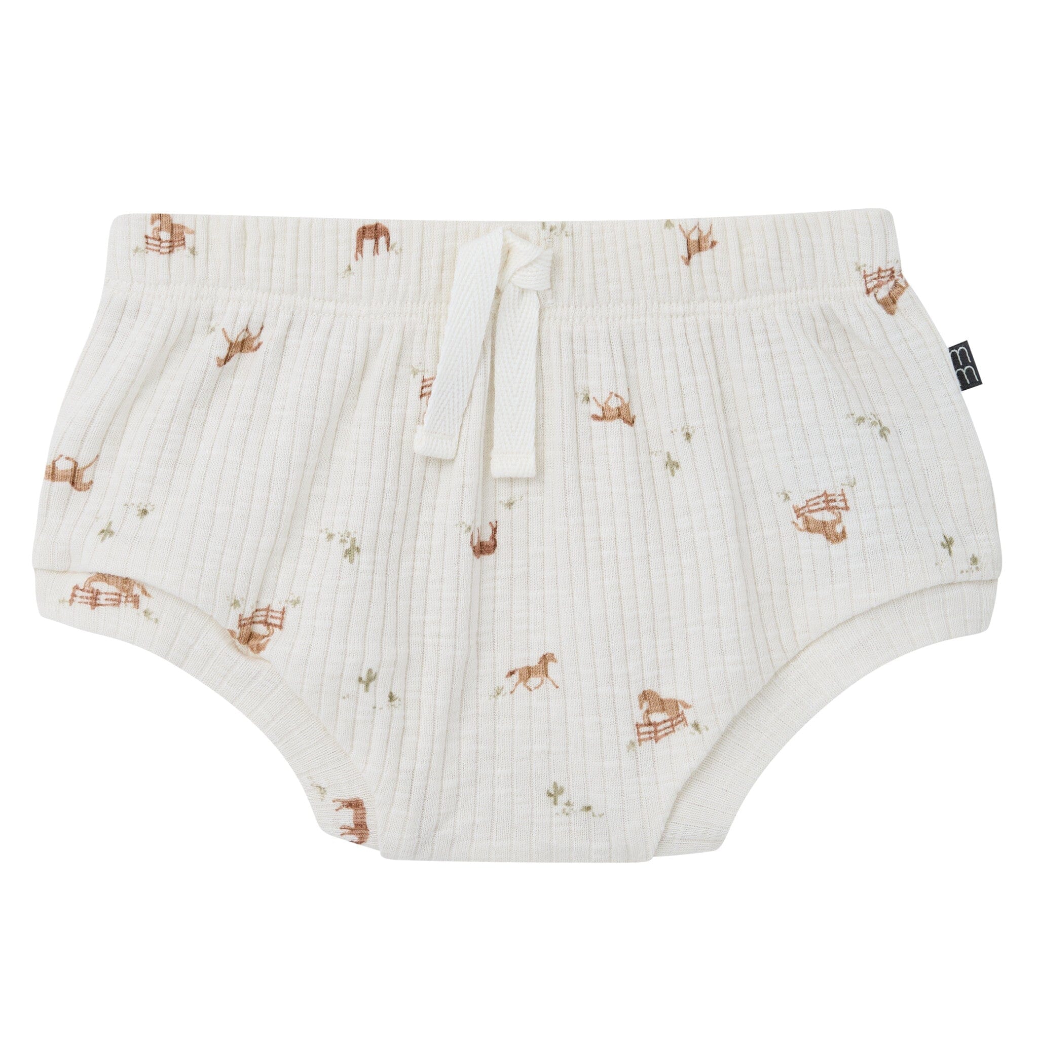 4-Piece Baby Neutral Horse Barn Bodysuit and Shorties outfits modern moments™ by Gerber® 