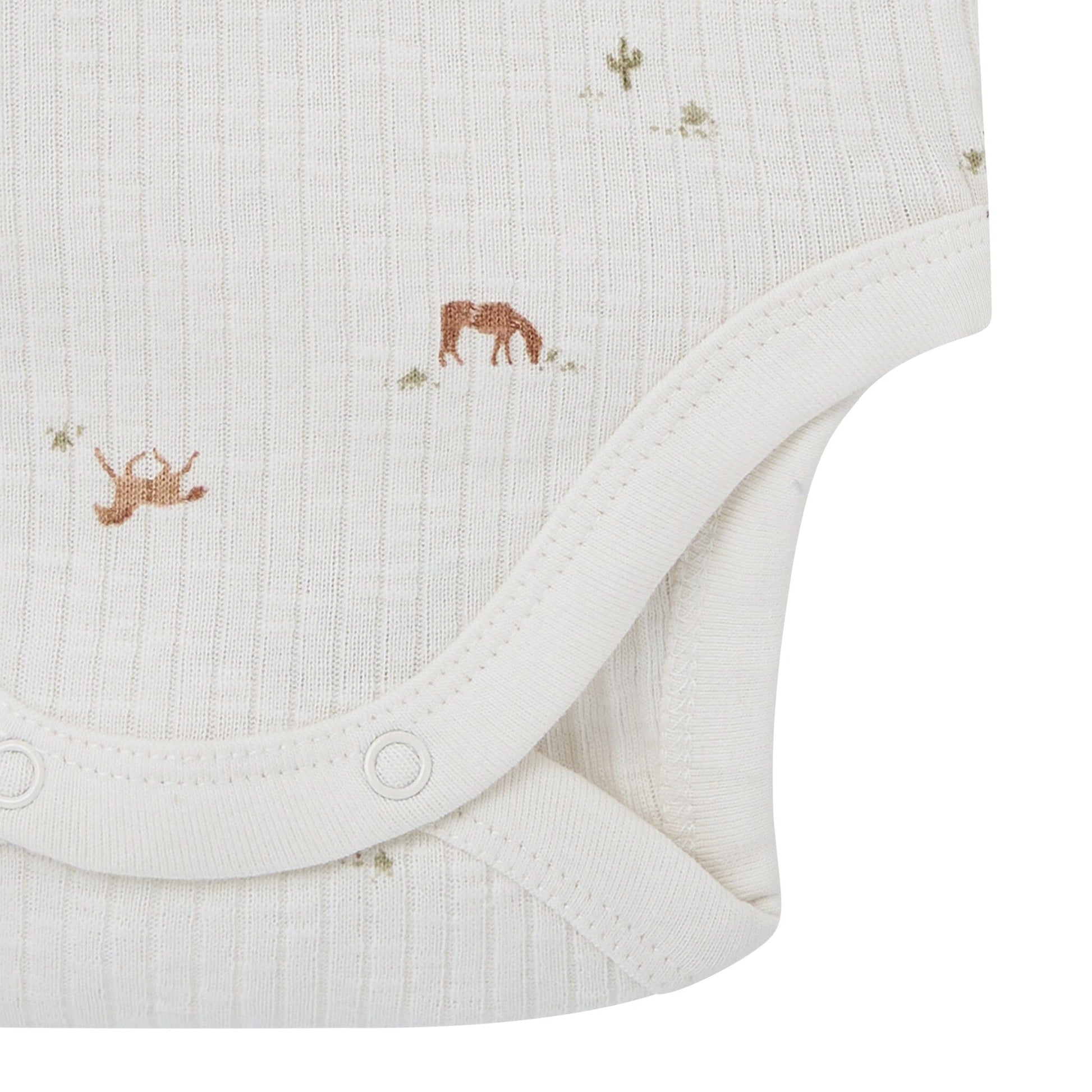 4-Piece Baby Neutral Horse Barn Bodysuit and Shorties outfits modern moments™ by Gerber® 