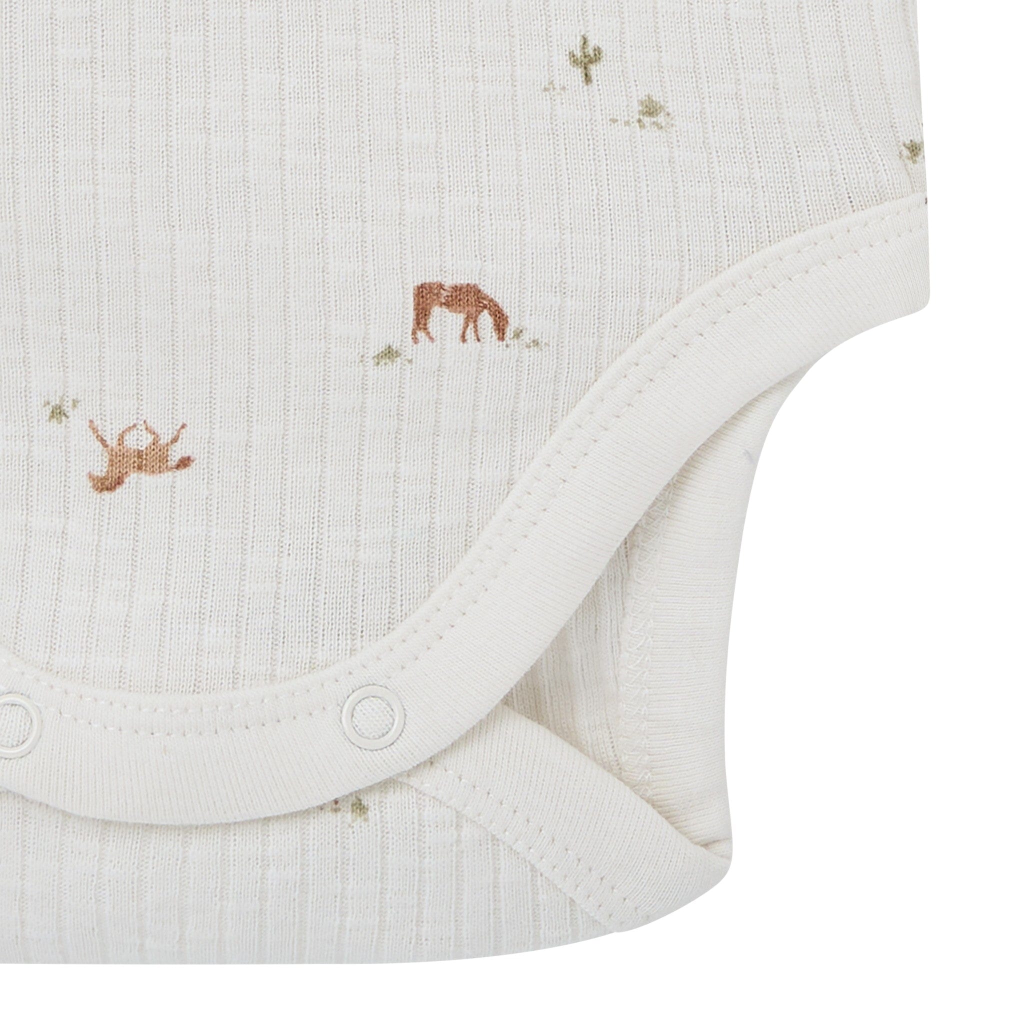 4-Piece Baby Neutral Horse Barn Bodysuit and Shorties outfits modern moments™ by Gerber® 