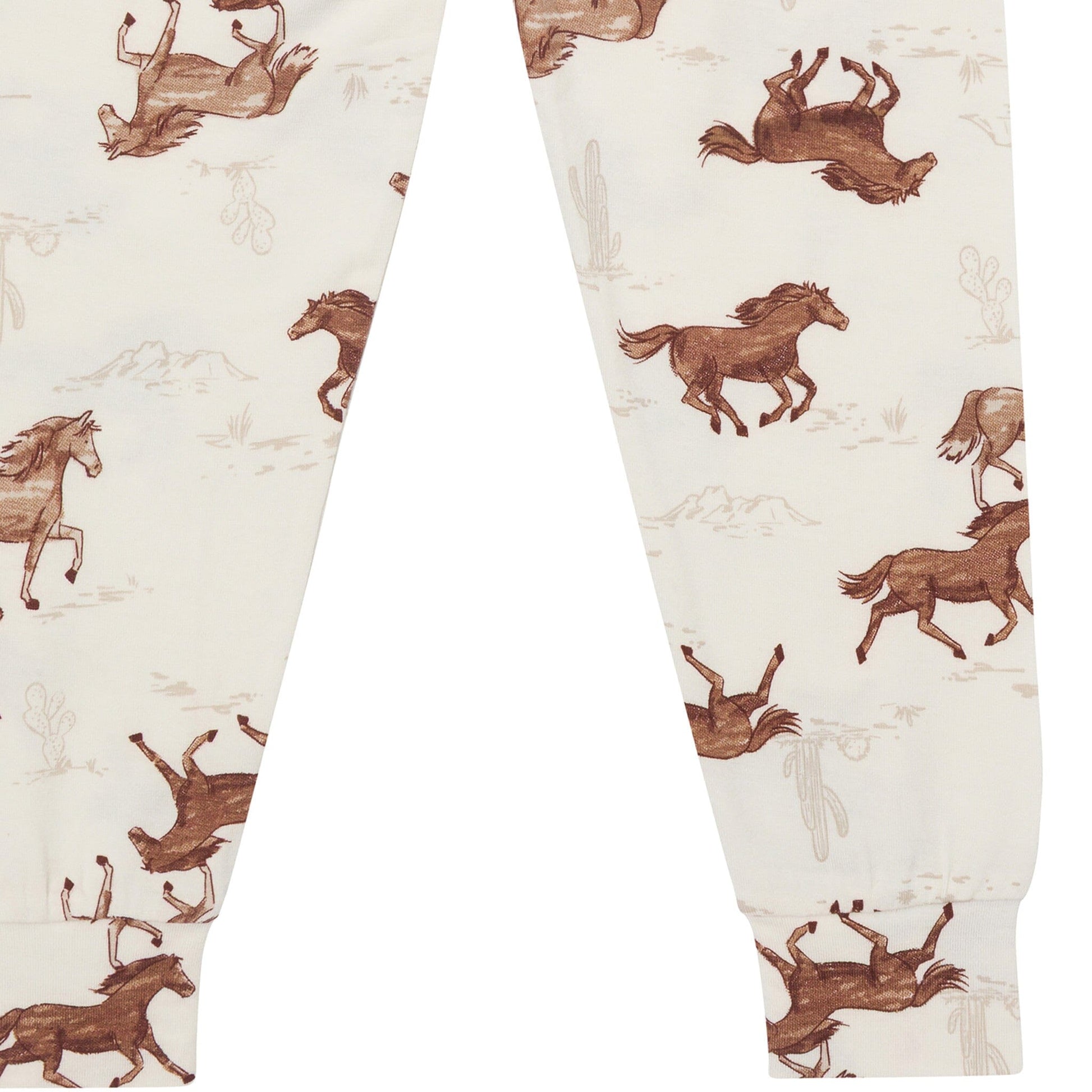 4-Piece Baby Boys Wild Horses Viscose Snug Fitting Pajama sleepwear modern moments™ by Gerber® 