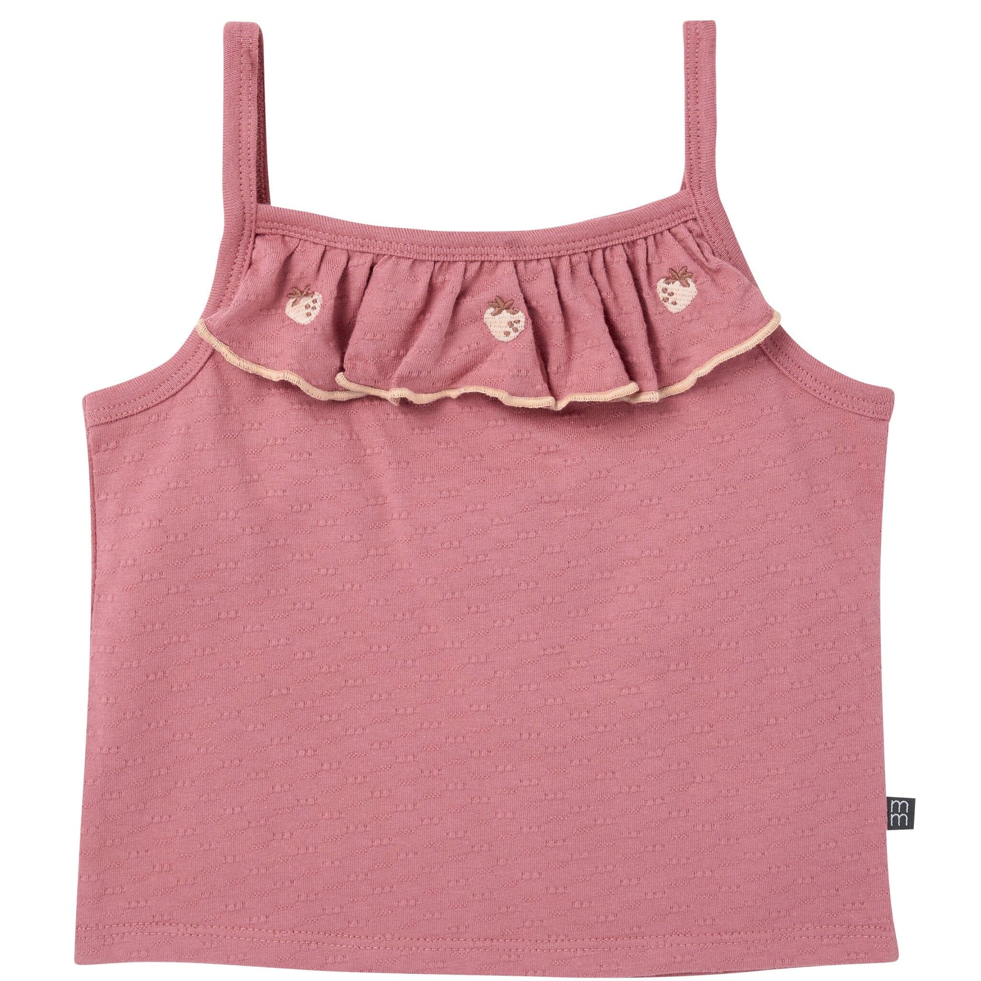 4-Piece Baby Girls Rose Elegance Bisque Tank Top & Shorts Outfits & Sets Modern Moments™ by Gerber® 