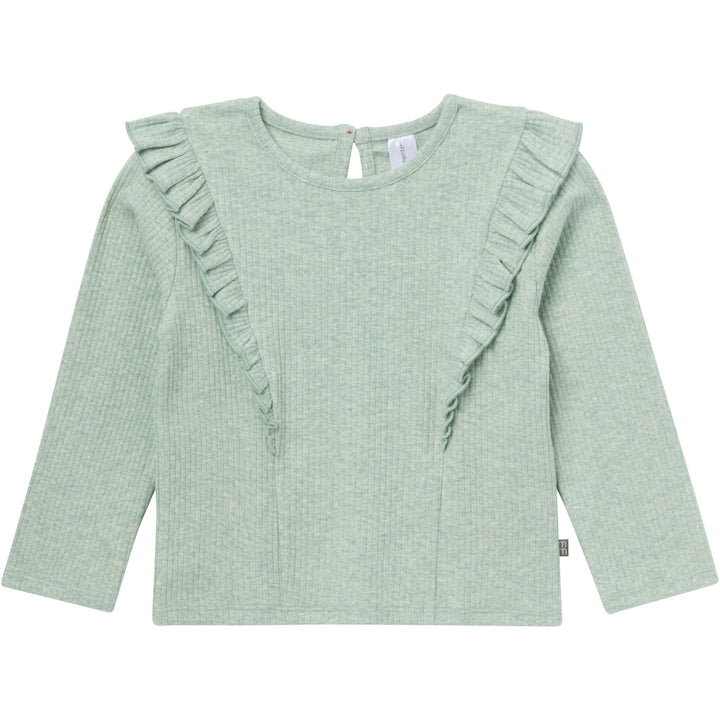 4-Piece Baby Girls Blue and Green Ruffle Top and Legging Set Outfits & Sets Modern Moments™ by Gerber® 