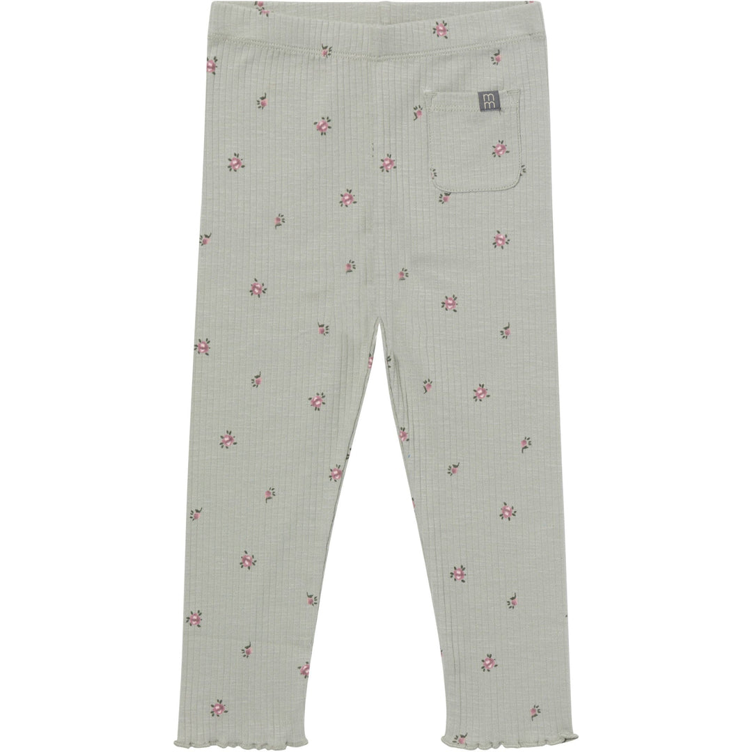 4-Piece Baby Girls Blue and Green Ruffle Top and Legging Set Outfits & Sets Modern Moments™ by Gerber® 